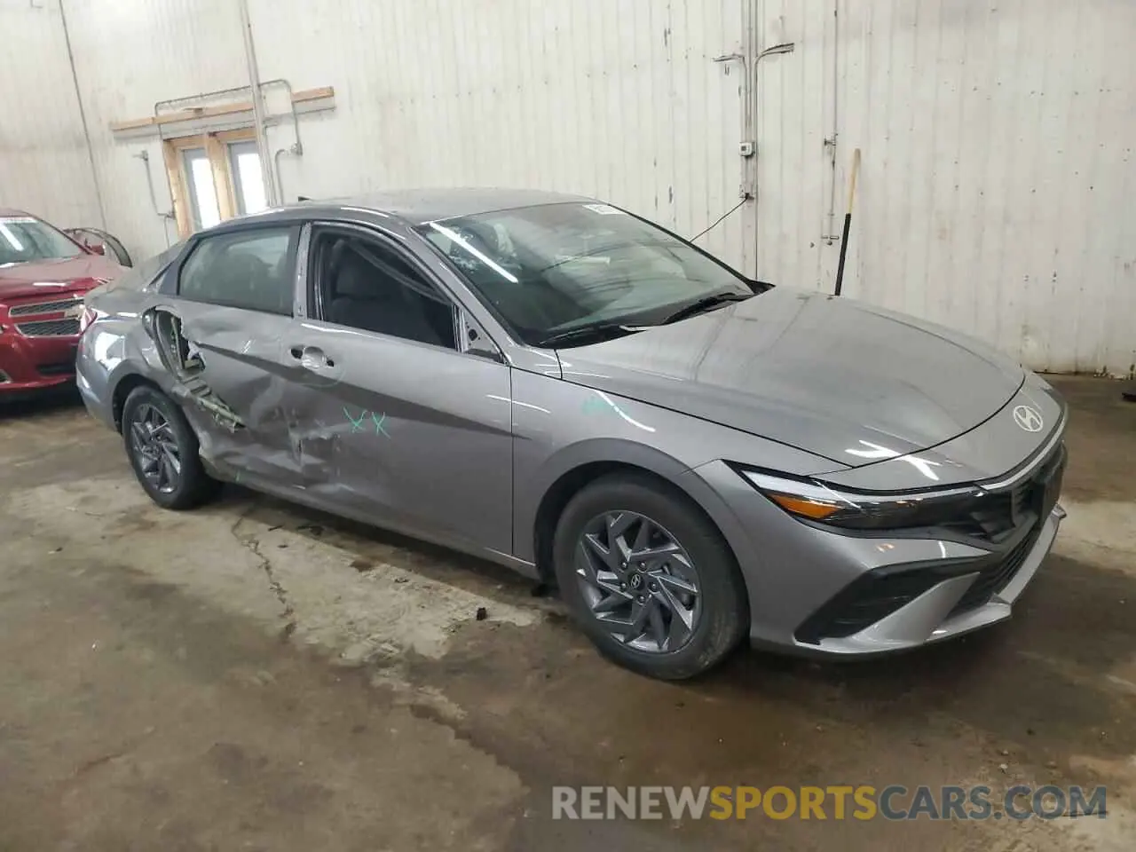 4 Фотография поврежденного автомобиля KMHLM4DG4RU833690 HYUNDAI ELANTRA 2024
