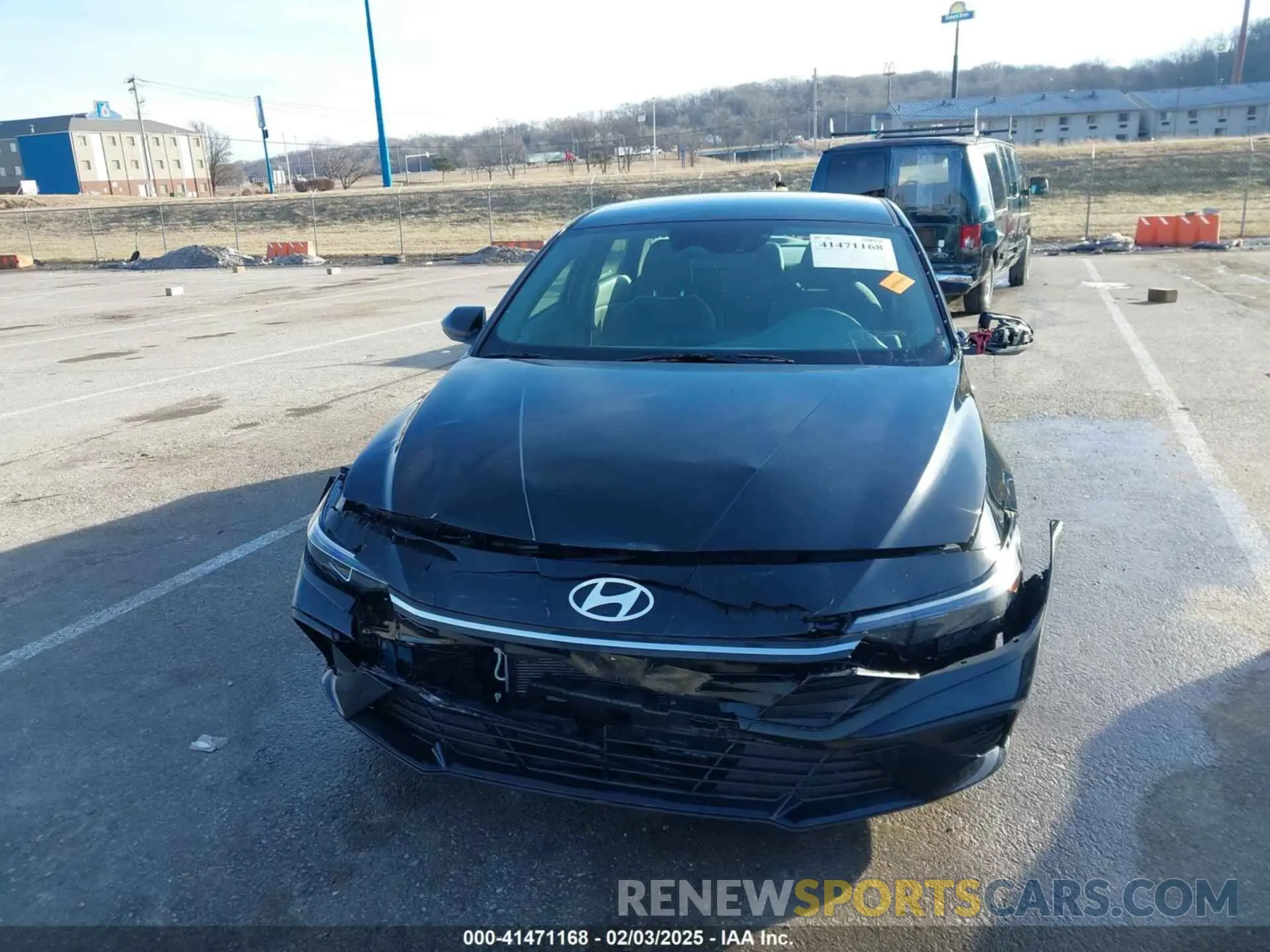 12 Фотография поврежденного автомобиля KMHLM4DG4RU852319 HYUNDAI ELANTRA 2024