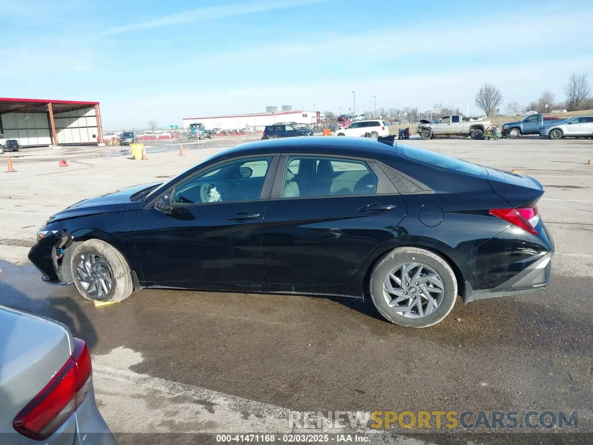 14 Фотография поврежденного автомобиля KMHLM4DG4RU852319 HYUNDAI ELANTRA 2024