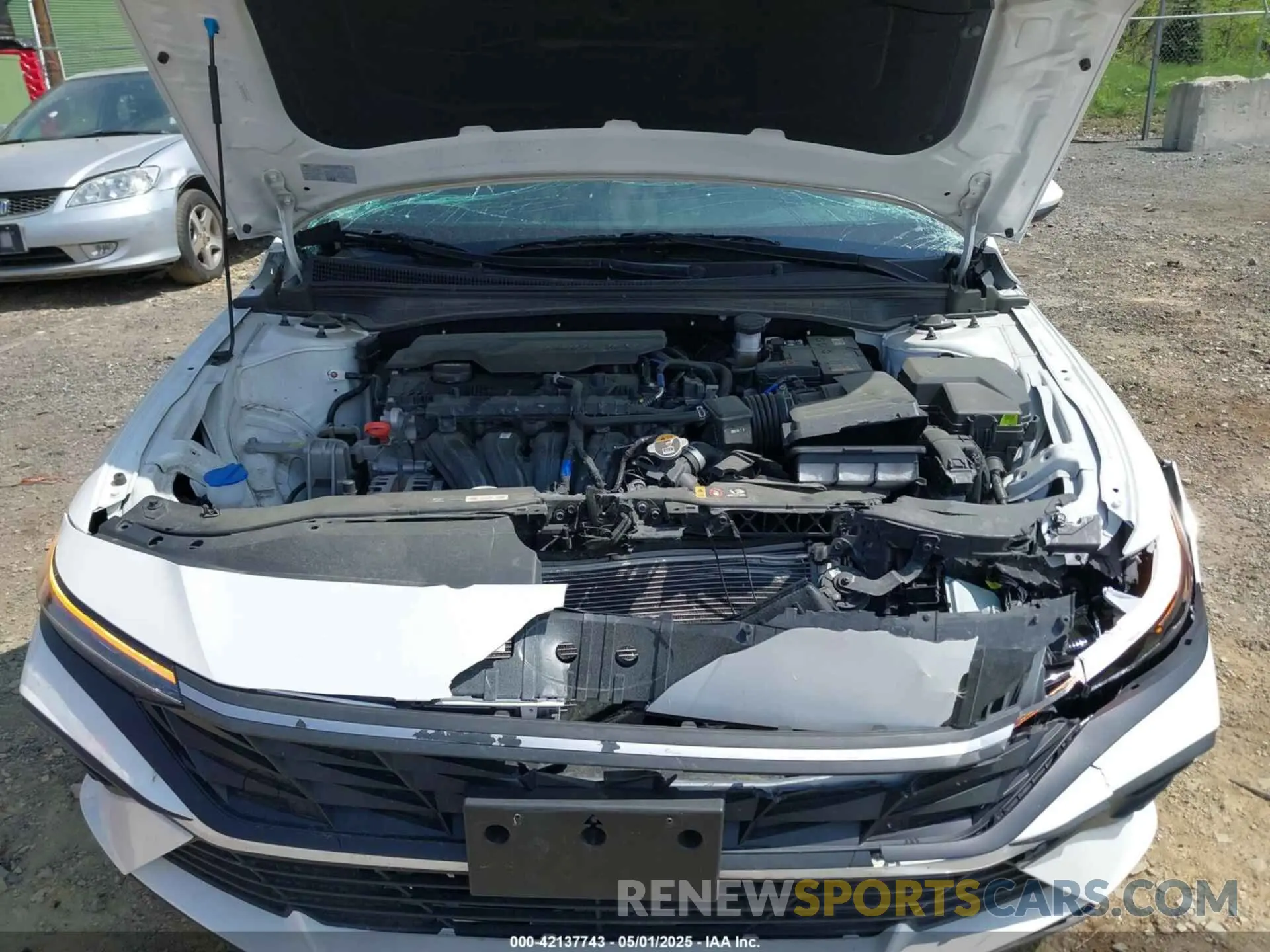 10 Photograph of a damaged car KMHLM4DG5RU641629 HYUNDAI ELANTRA 2024