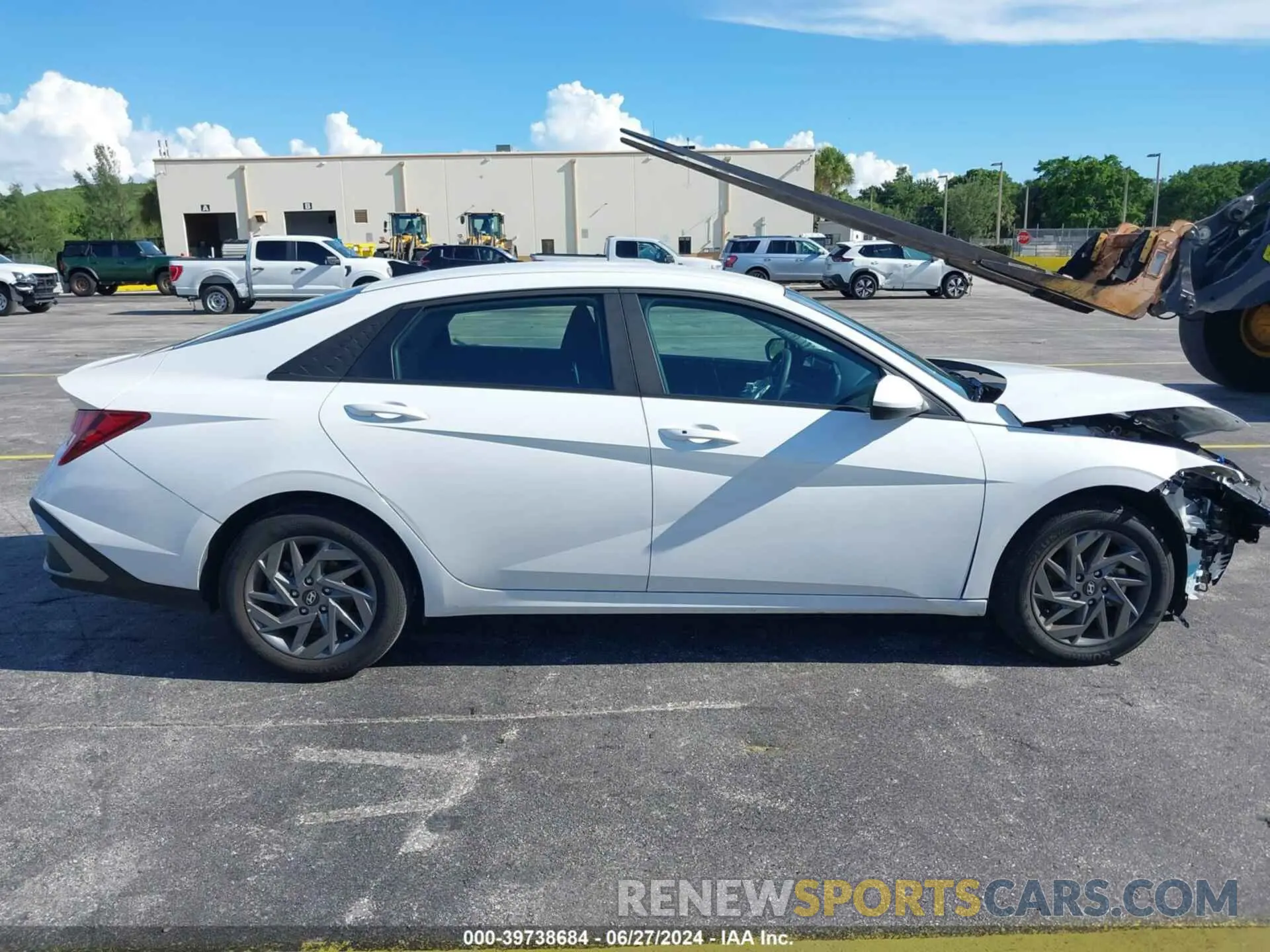 13 Photograph of a damaged car KMHLM4DG5RU650878 HYUNDAI ELANTRA 2024