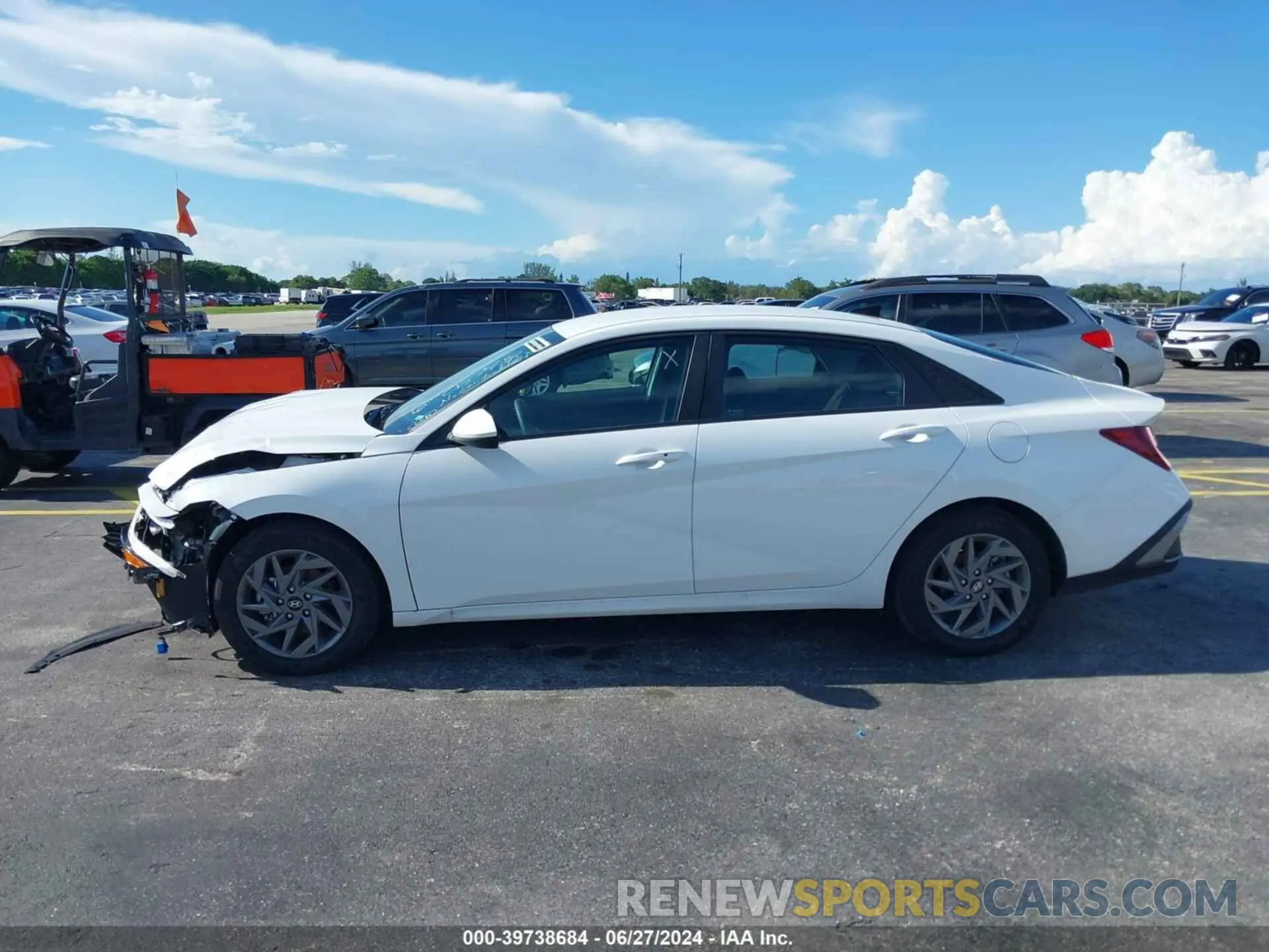 14 Photograph of a damaged car KMHLM4DG5RU650878 HYUNDAI ELANTRA 2024