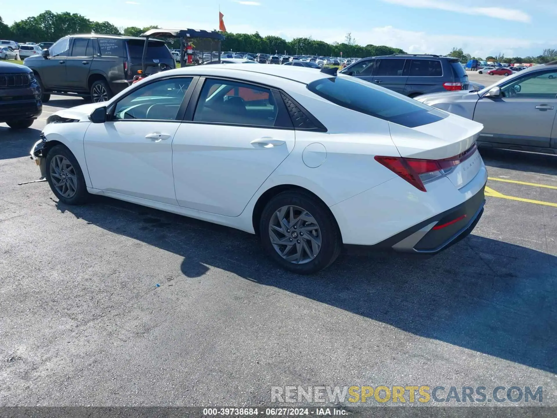 3 Photograph of a damaged car KMHLM4DG5RU650878 HYUNDAI ELANTRA 2024
