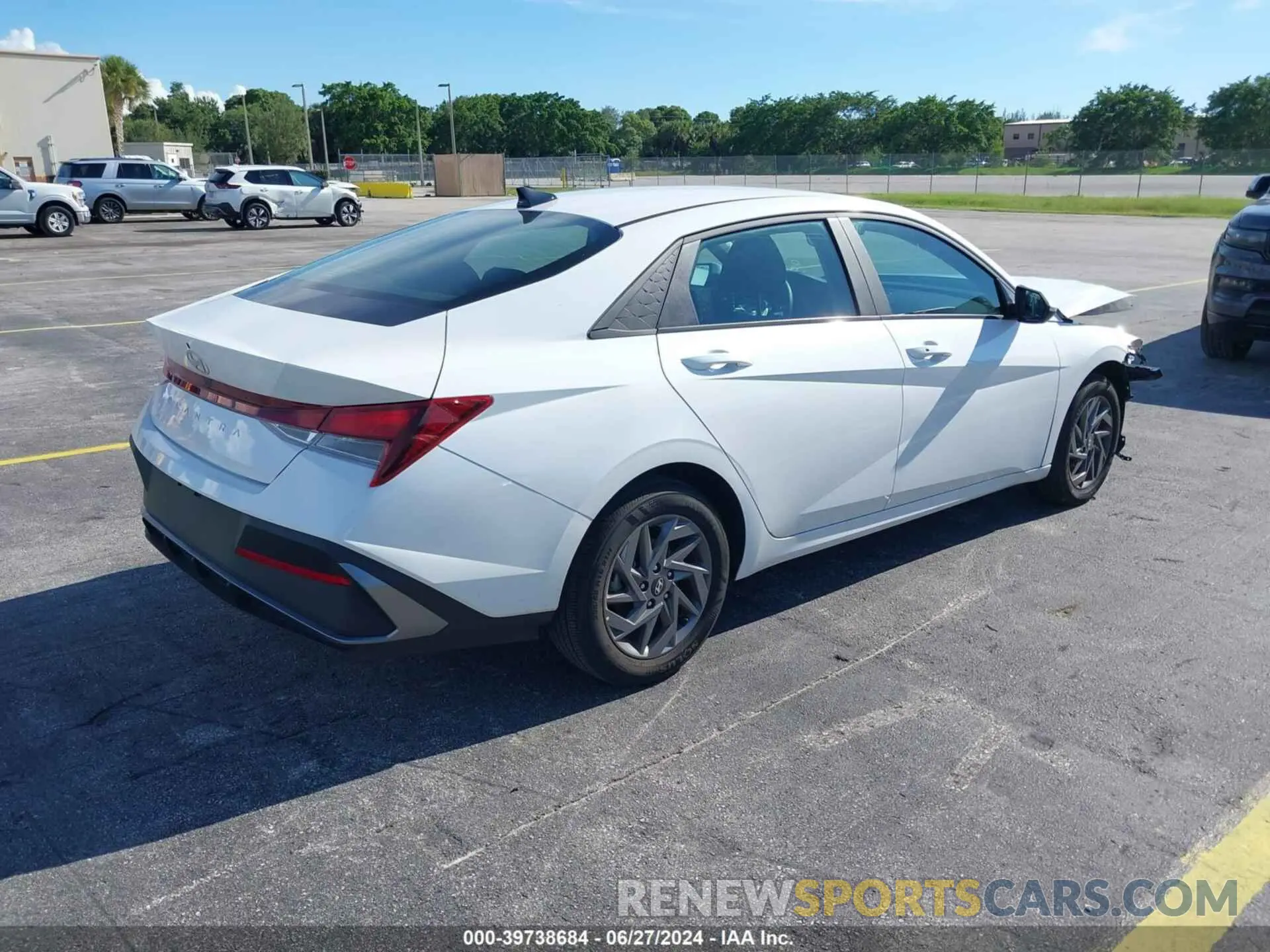 4 Photograph of a damaged car KMHLM4DG5RU650878 HYUNDAI ELANTRA 2024
