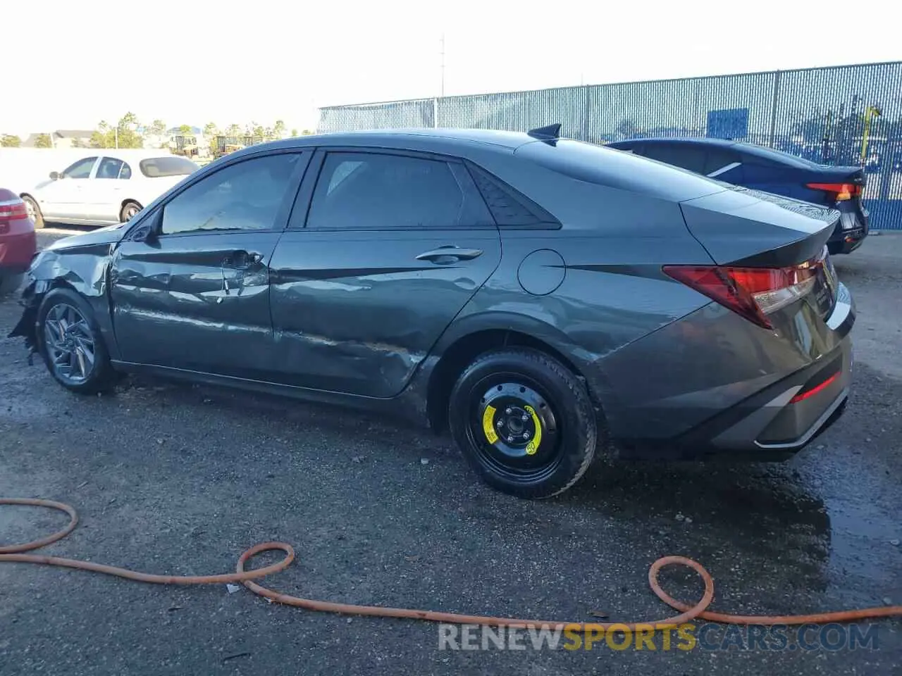 2 Photograph of a damaged car KMHLM4DG5RU656860 HYUNDAI ELANTRA 2024