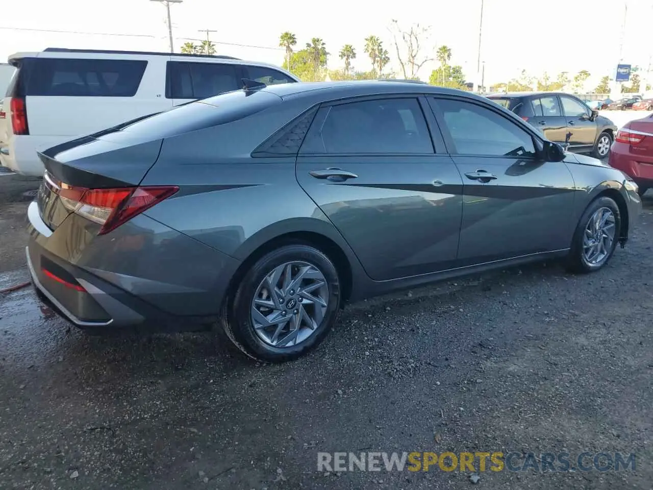 3 Photograph of a damaged car KMHLM4DG5RU656860 HYUNDAI ELANTRA 2024
