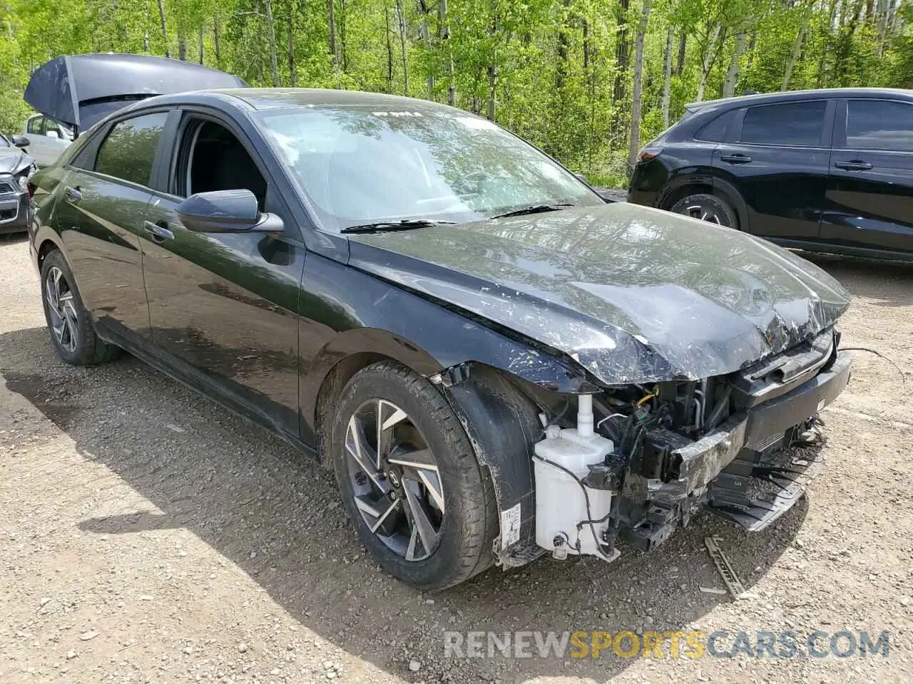 4 Photograph of a damaged car KMHLM4DG5RU683850 HYUNDAI ELANTRA 2024