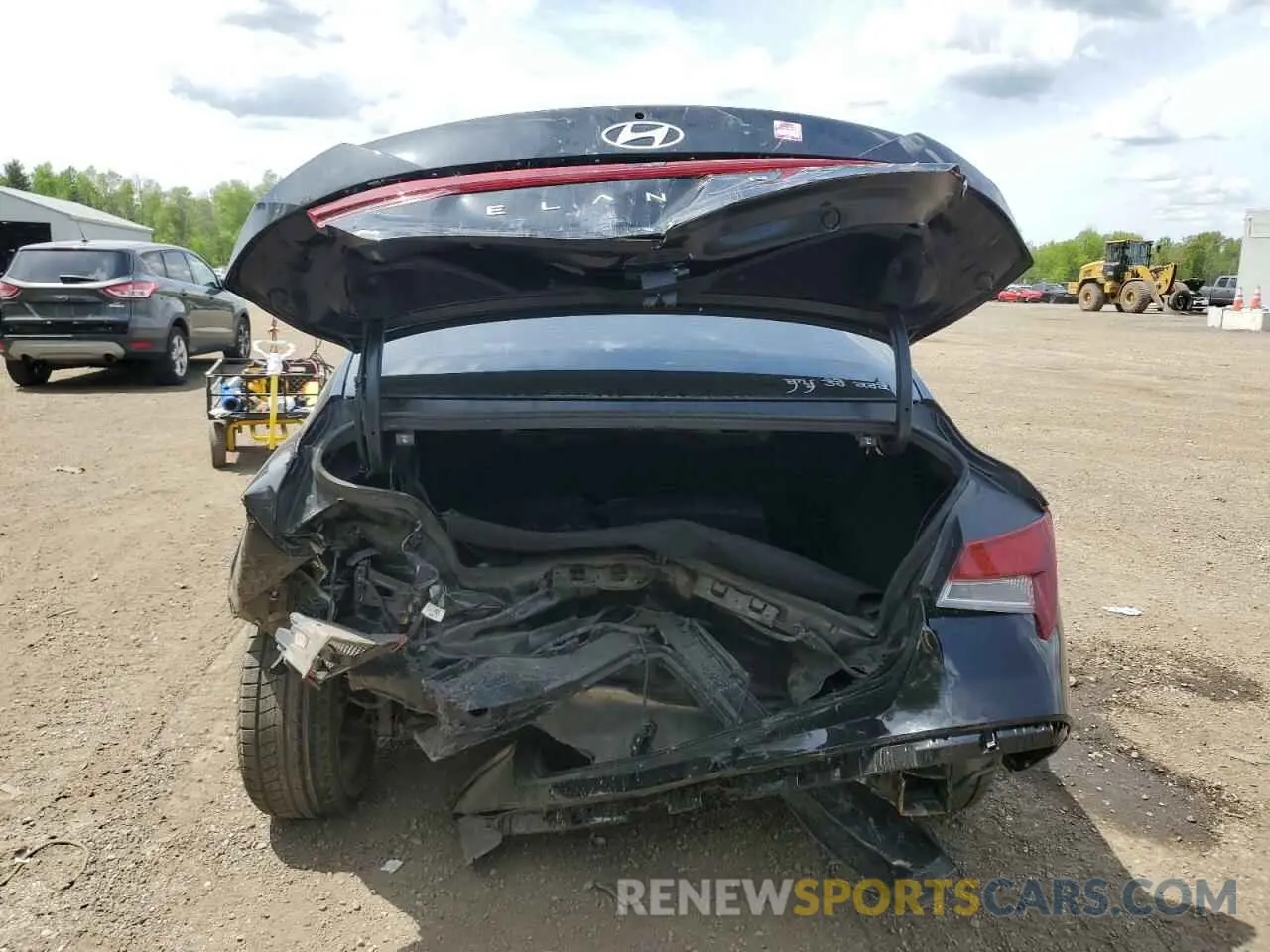 6 Photograph of a damaged car KMHLM4DG5RU683850 HYUNDAI ELANTRA 2024
