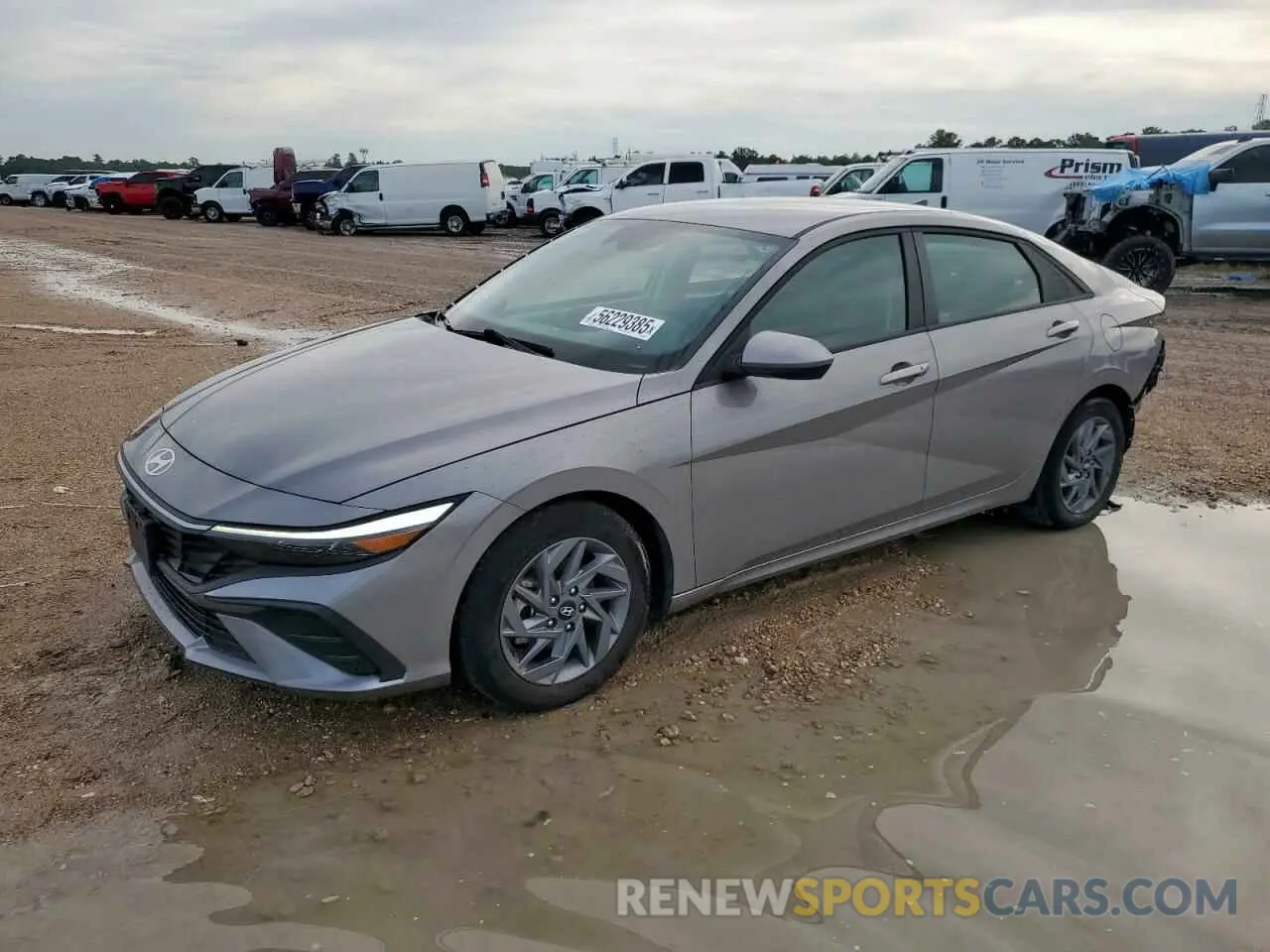 1 Photograph of a damaged car KMHLM4DG5RU693830 HYUNDAI ELANTRA 2024