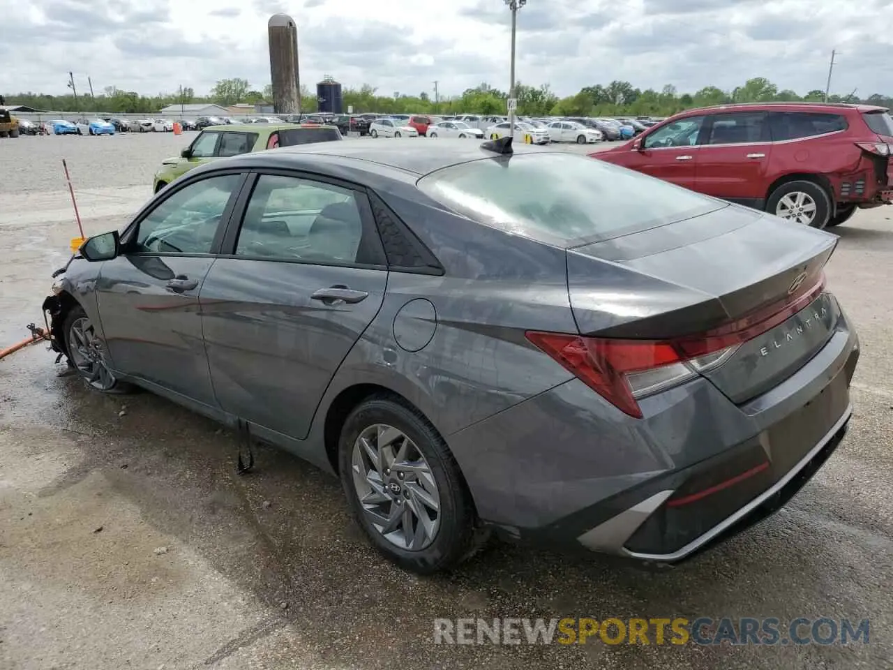 2 Photograph of a damaged car KMHLM4DG5RU730777 HYUNDAI ELANTRA 2024