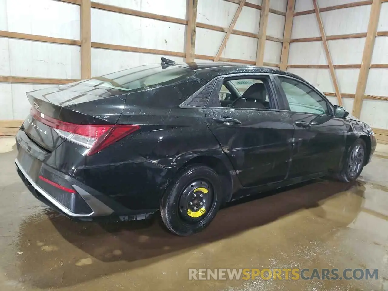 3 Photograph of a damaged car KMHLM4DG5RU747885 HYUNDAI ELANTRA 2024
