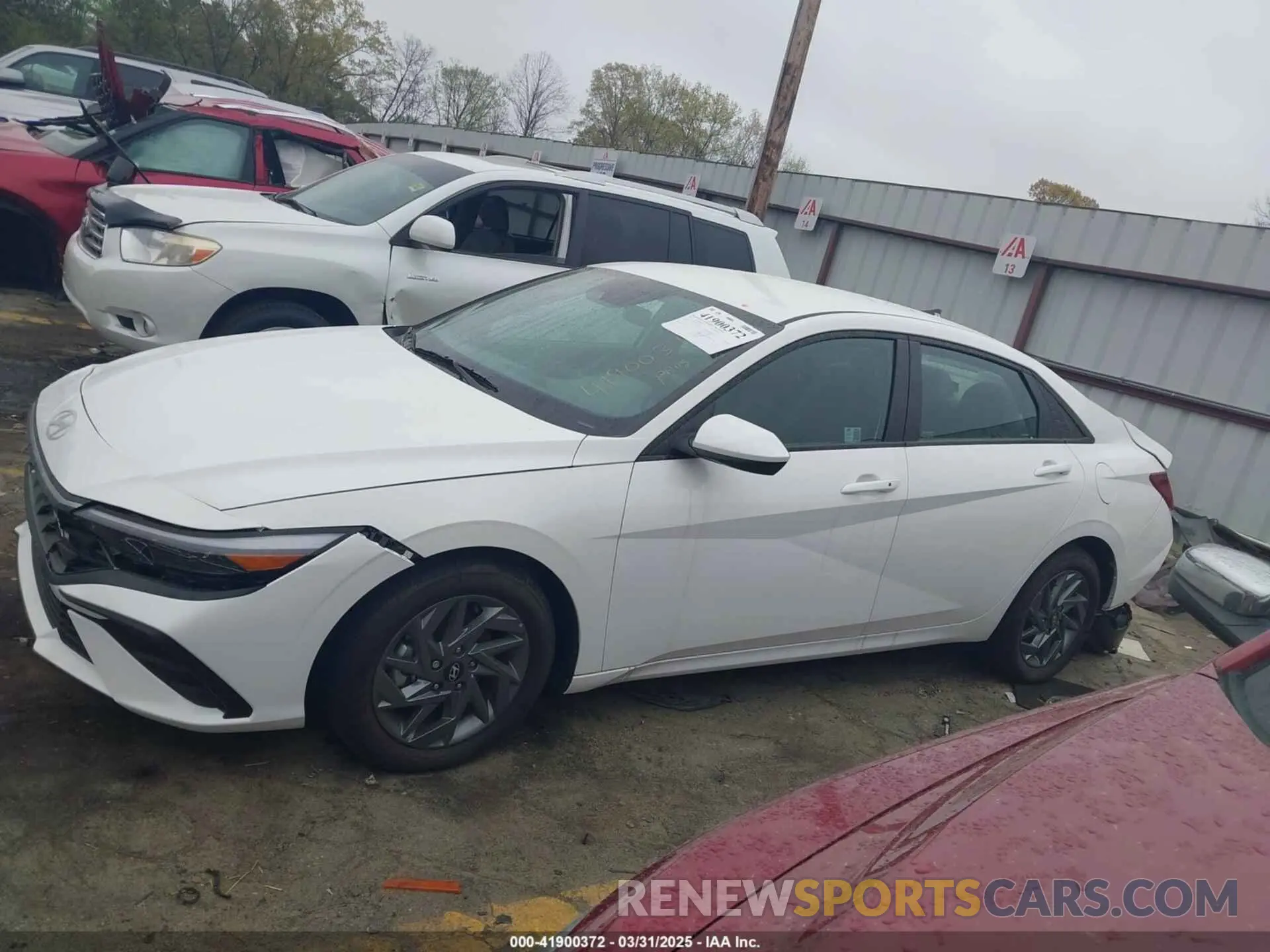14 Photograph of a damaged car KMHLM4DG5RU750186 HYUNDAI ELANTRA 2024