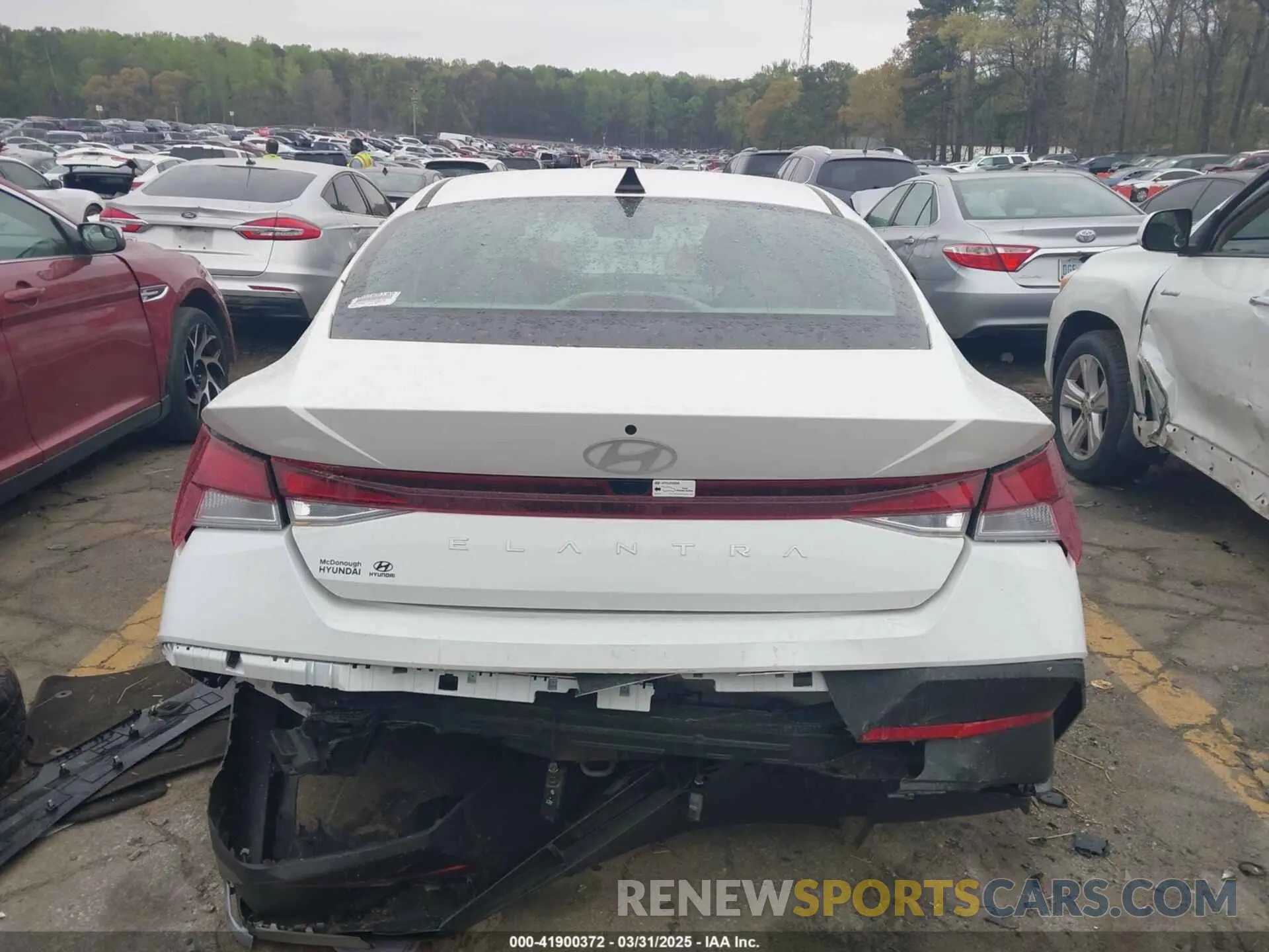 16 Photograph of a damaged car KMHLM4DG5RU750186 HYUNDAI ELANTRA 2024