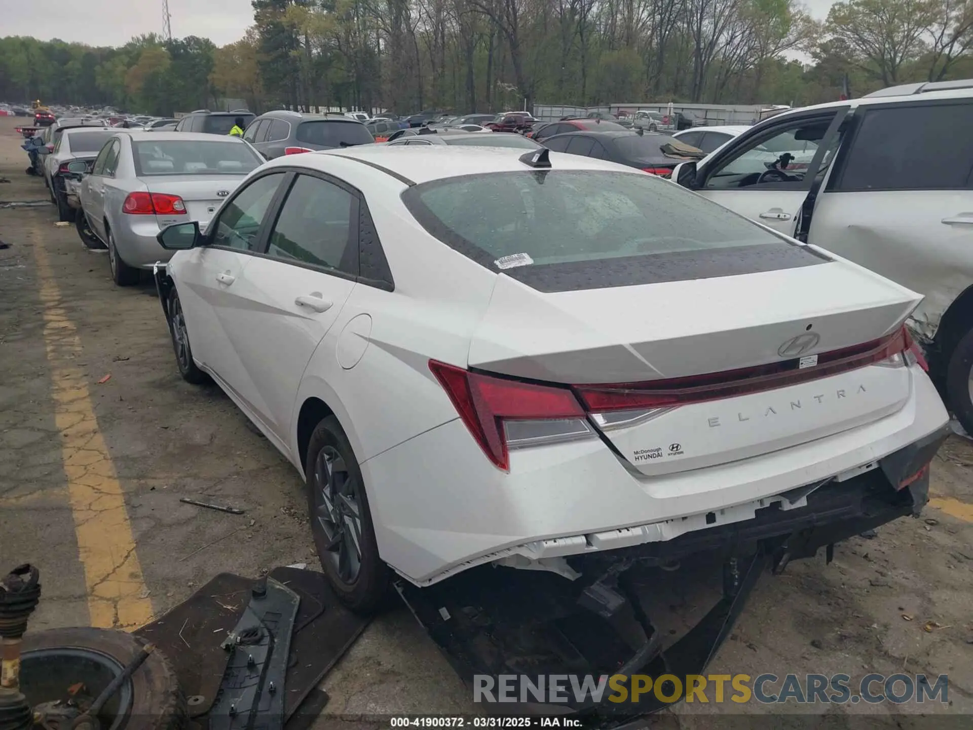 3 Photograph of a damaged car KMHLM4DG5RU750186 HYUNDAI ELANTRA 2024