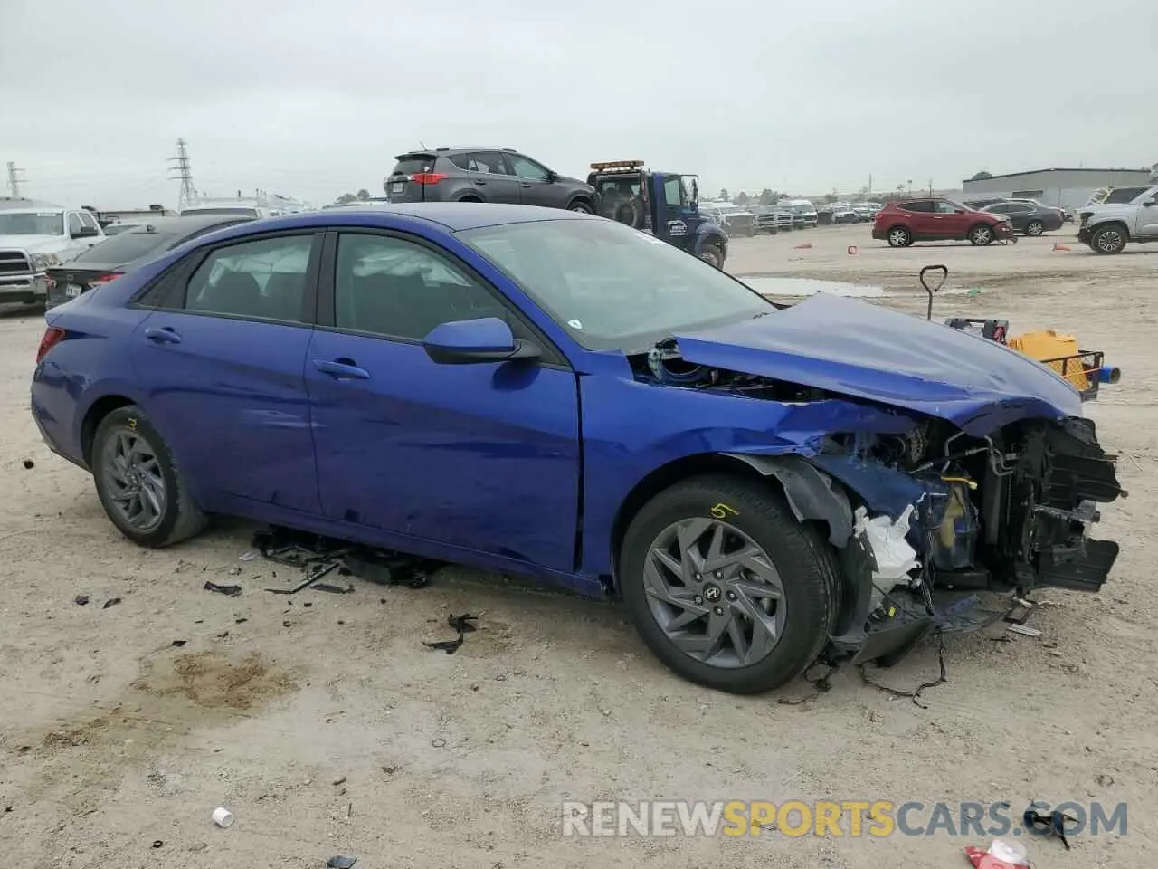 4 Photograph of a damaged car KMHLM4DG5RU756909 HYUNDAI ELANTRA 2024