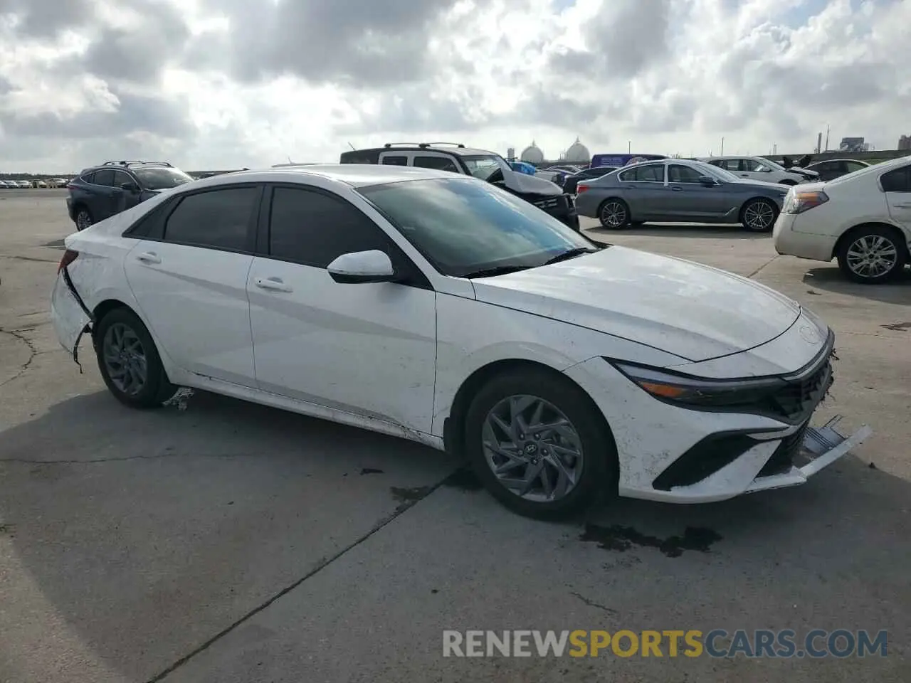 4 Photograph of a damaged car KMHLM4DG5RU758577 HYUNDAI ELANTRA 2024