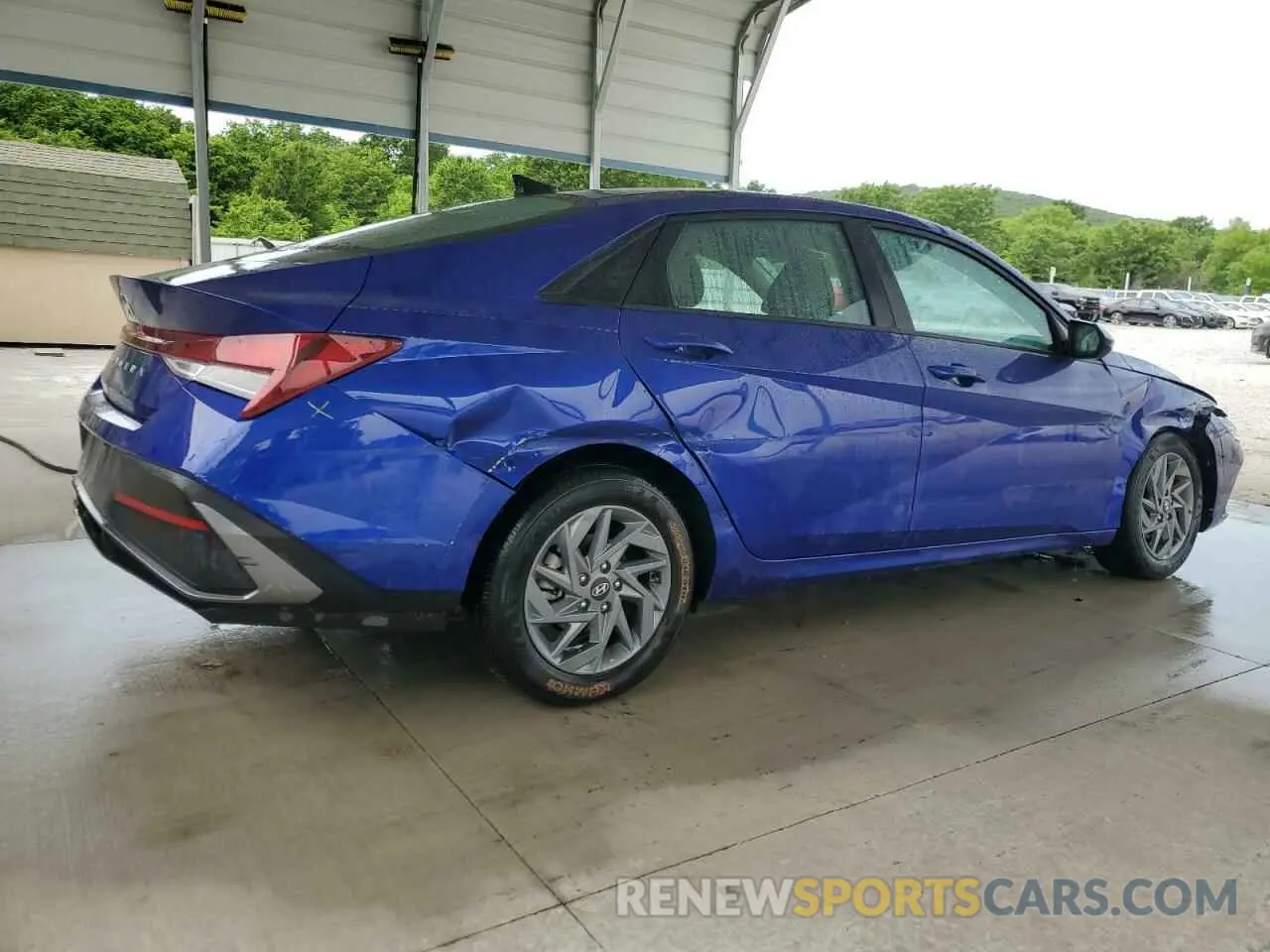 3 Photograph of a damaged car KMHLM4DG5RU774326 HYUNDAI ELANTRA 2024