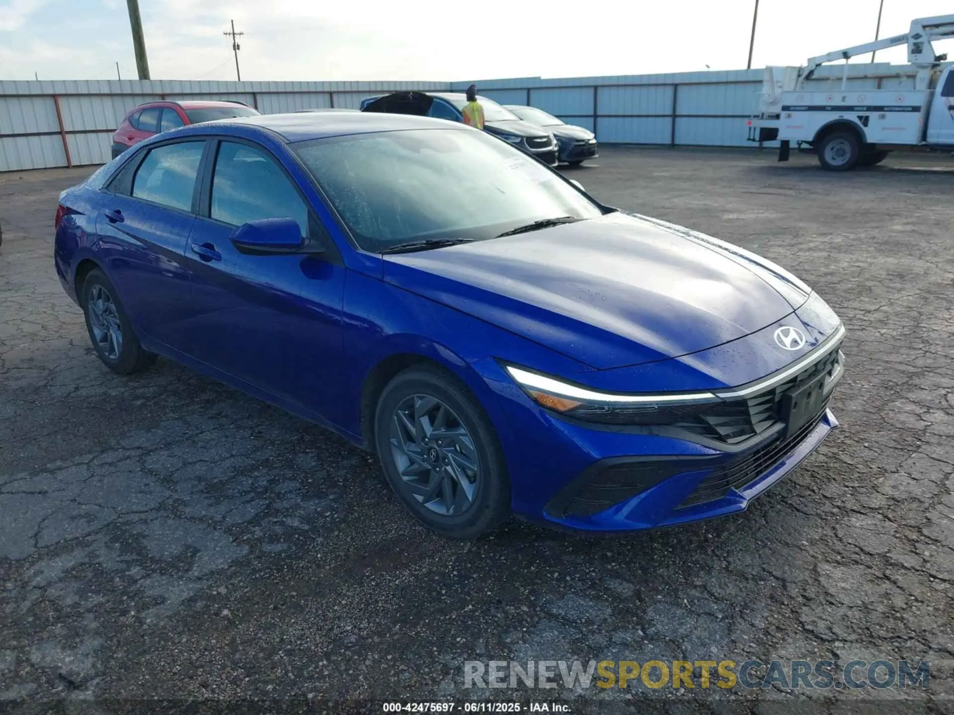 1 Photograph of a damaged car KMHLM4DG5RU823587 HYUNDAI ELANTRA 2024