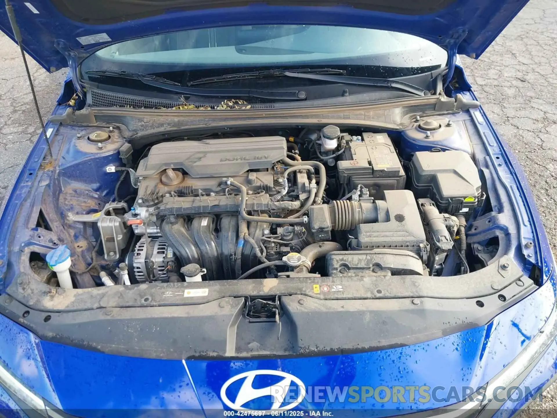 10 Photograph of a damaged car KMHLM4DG5RU823587 HYUNDAI ELANTRA 2024