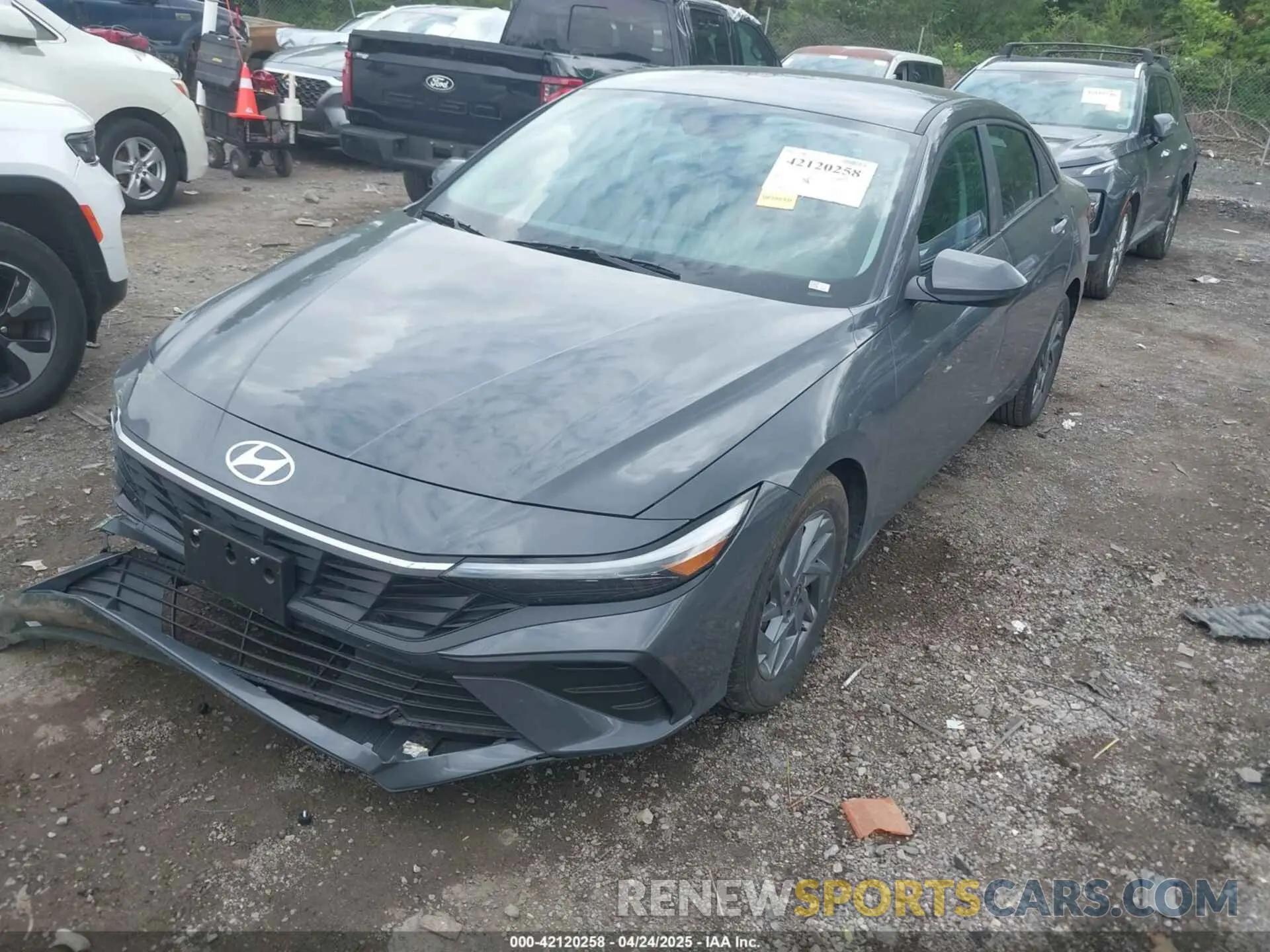 2 Фотография поврежденного автомобиля KMHLM4DG5RU843919 HYUNDAI ELANTRA 2024