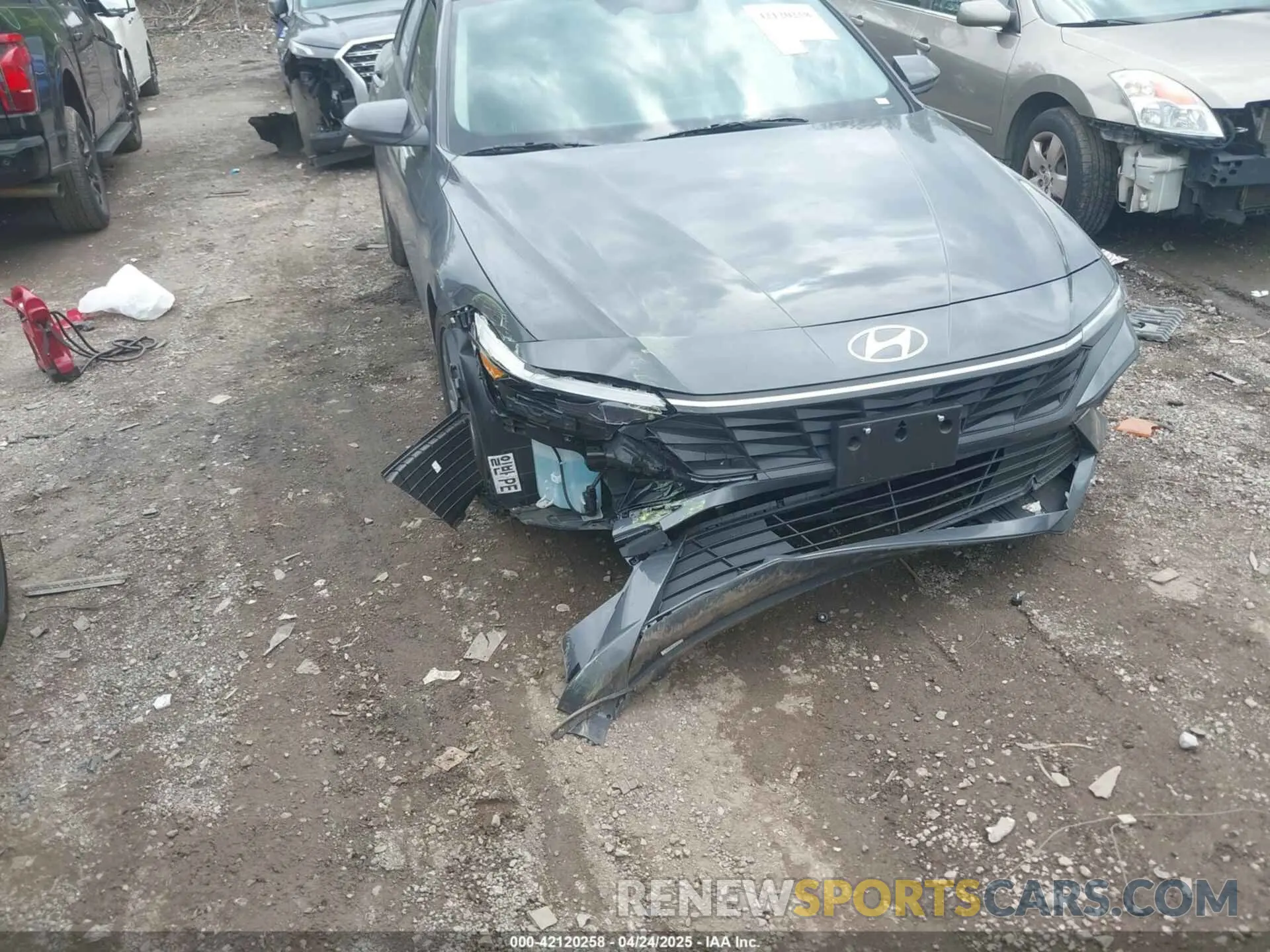 6 Фотография поврежденного автомобиля KMHLM4DG5RU843919 HYUNDAI ELANTRA 2024