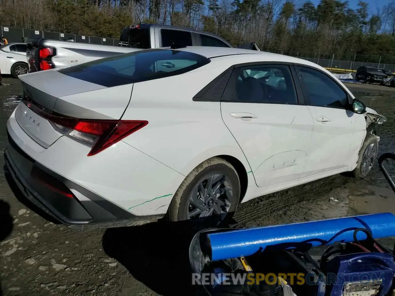 3 Photograph of a damaged car KMHLM4DG5RU845671 HYUNDAI ELANTRA 2024