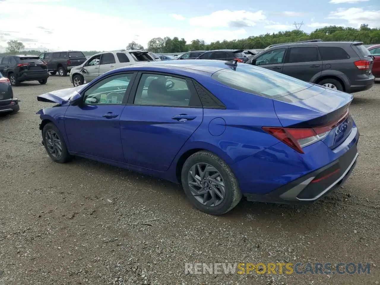 2 Photograph of a damaged car KMHLM4DG6RU733347 HYUNDAI ELANTRA 2024