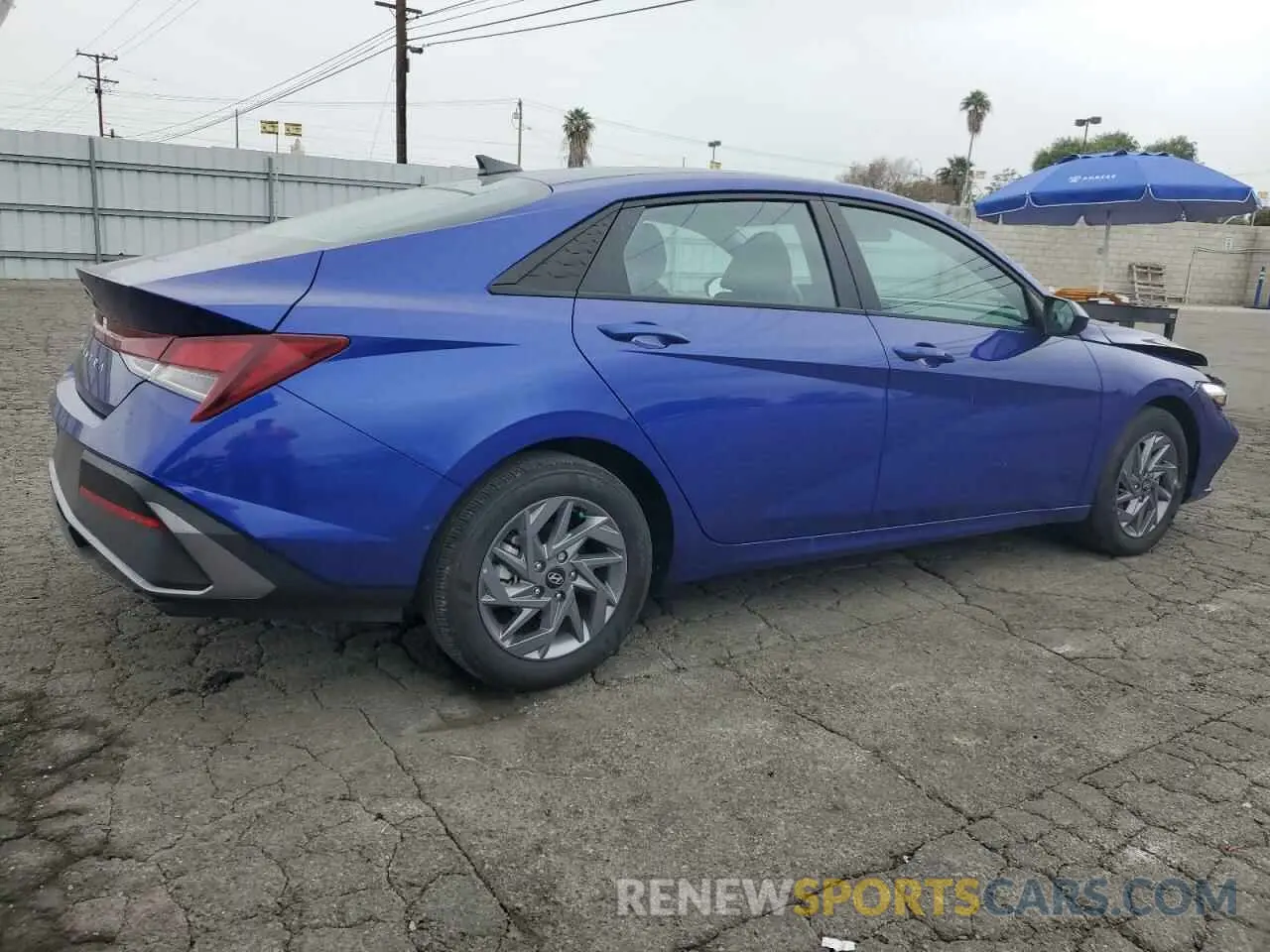 3 Photograph of a damaged car KMHLM4DG6RU762928 HYUNDAI ELANTRA 2024