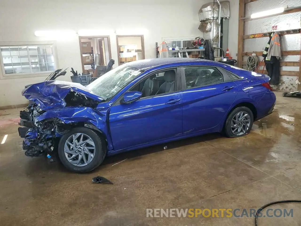 1 Photograph of a damaged car KMHLM4DG6RU780216 HYUNDAI ELANTRA 2024