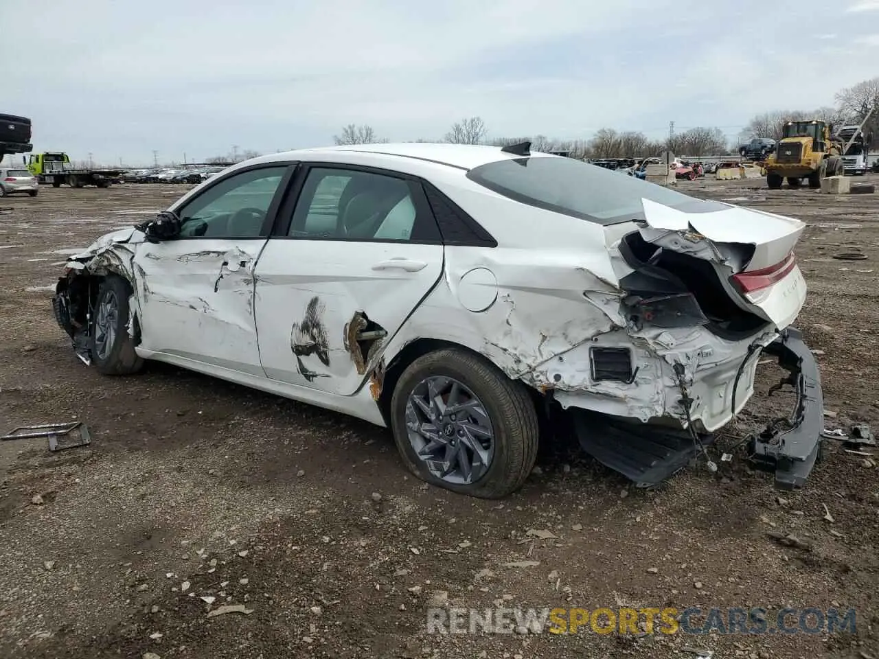 2 Photograph of a damaged car KMHLM4DG7RU642507 HYUNDAI ELANTRA 2024