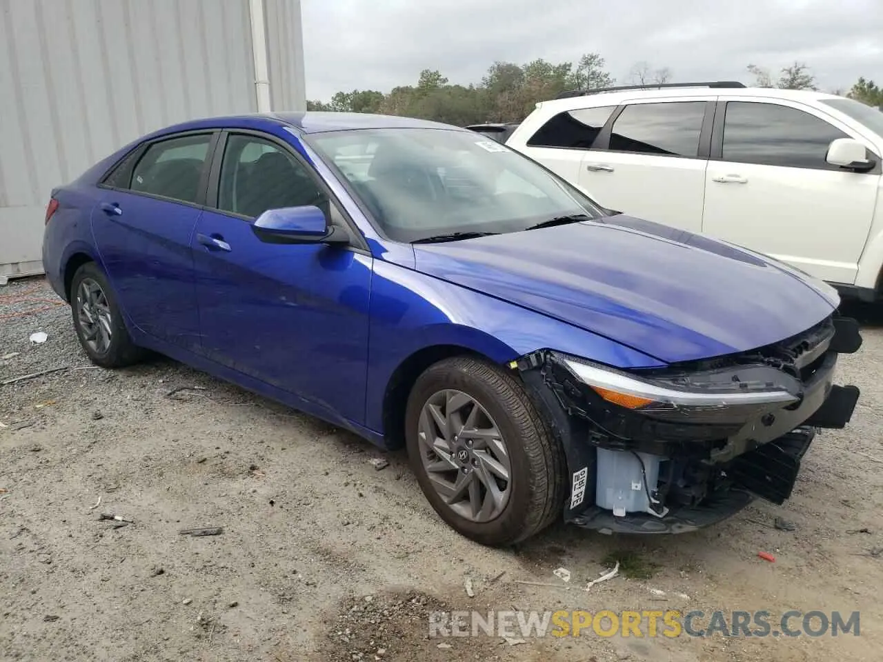 4 Фотография поврежденного автомобиля KMHLM4DG7RU650252 HYUNDAI ELANTRA 2024