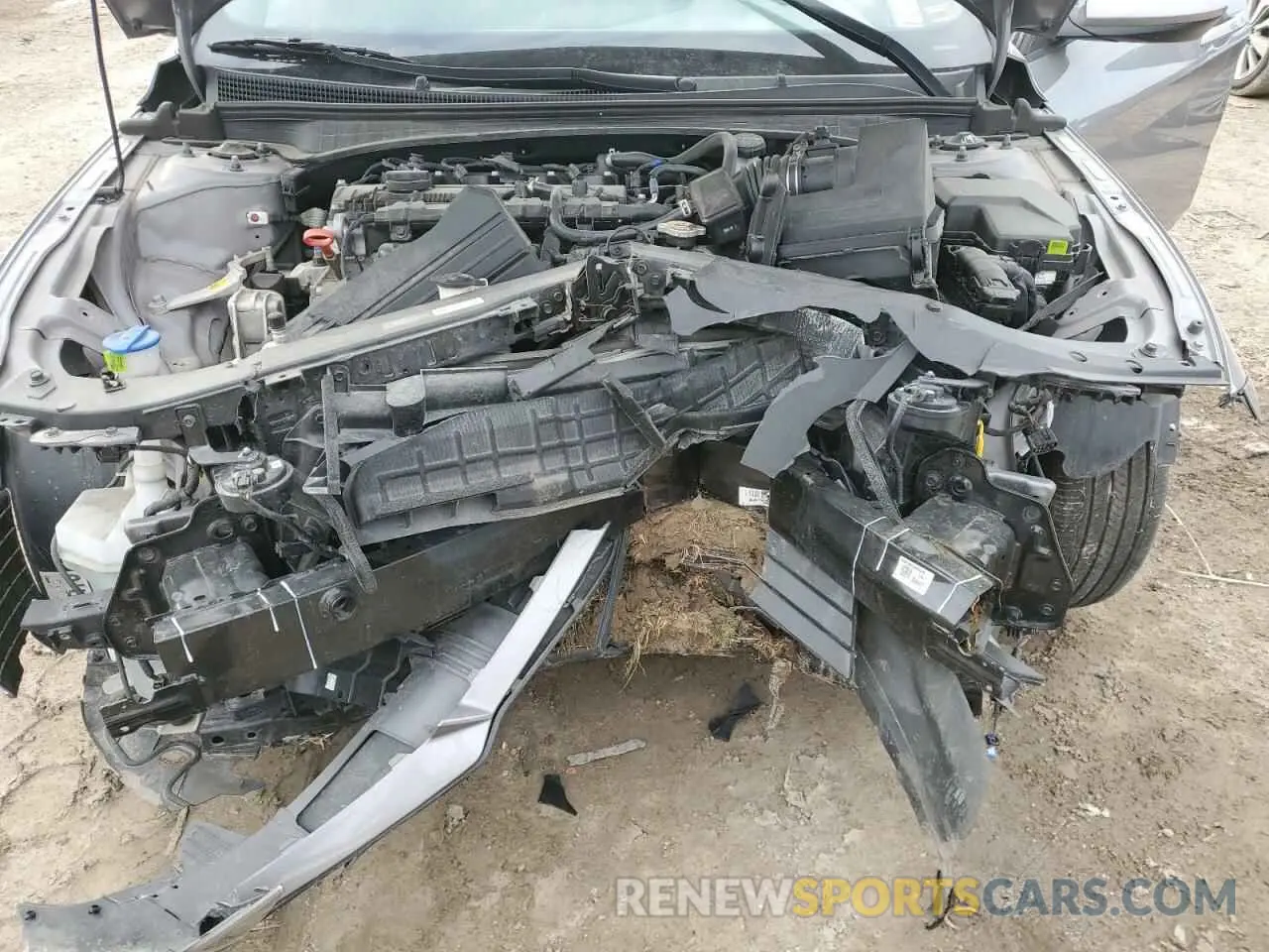 11 Фотография поврежденного автомобиля KMHLM4DG7RU665527 HYUNDAI ELANTRA 2024
