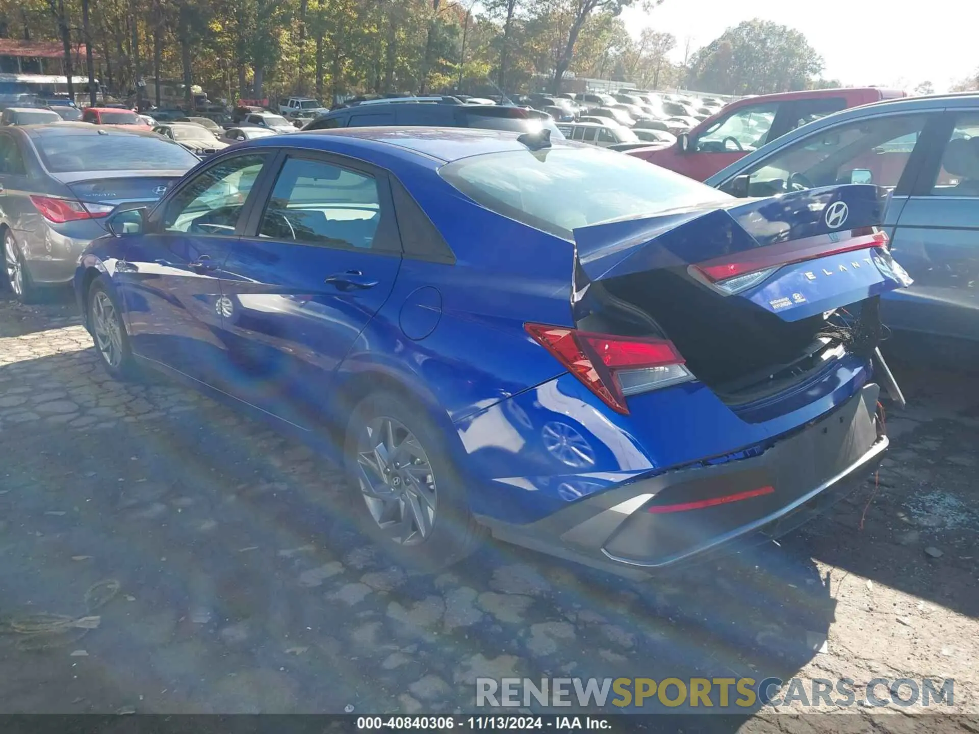 3 Photograph of a damaged car KMHLM4DG7RU692937 HYUNDAI ELANTRA 2024