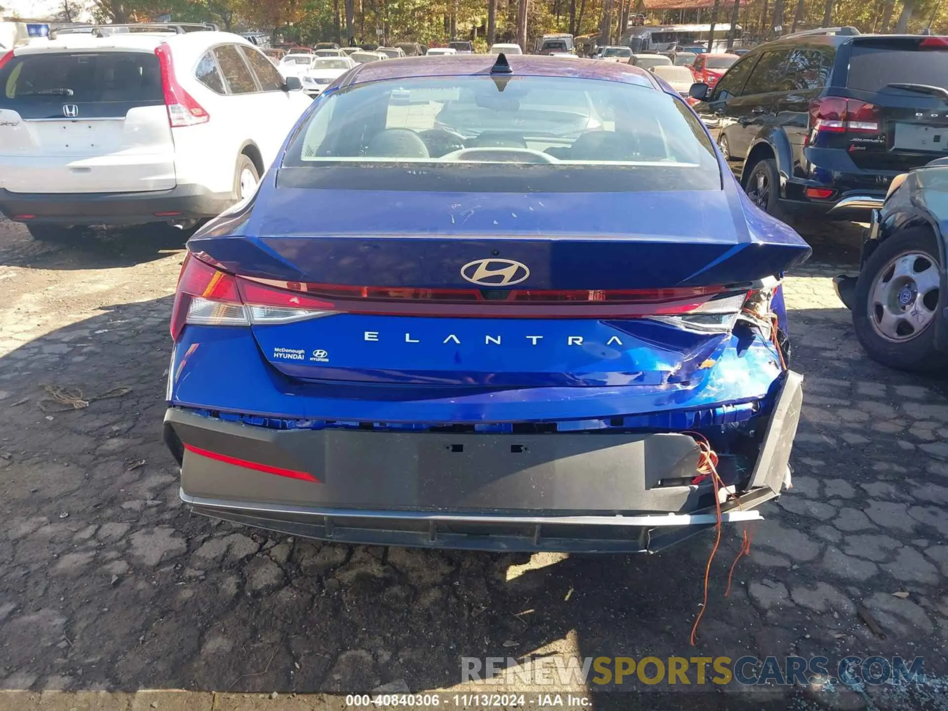 6 Photograph of a damaged car KMHLM4DG7RU692937 HYUNDAI ELANTRA 2024