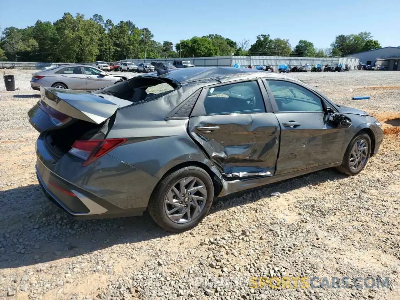 3 Photograph of a damaged car KMHLM4DG7RU703709 HYUNDAI ELANTRA 2024