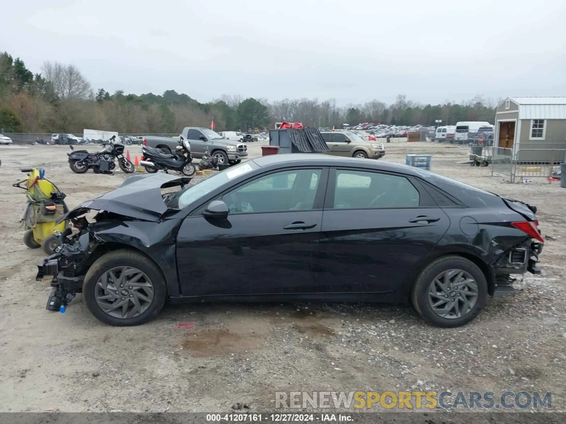 13 Photograph of a damaged car KMHLM4DG7RU706223 HYUNDAI ELANTRA 2024