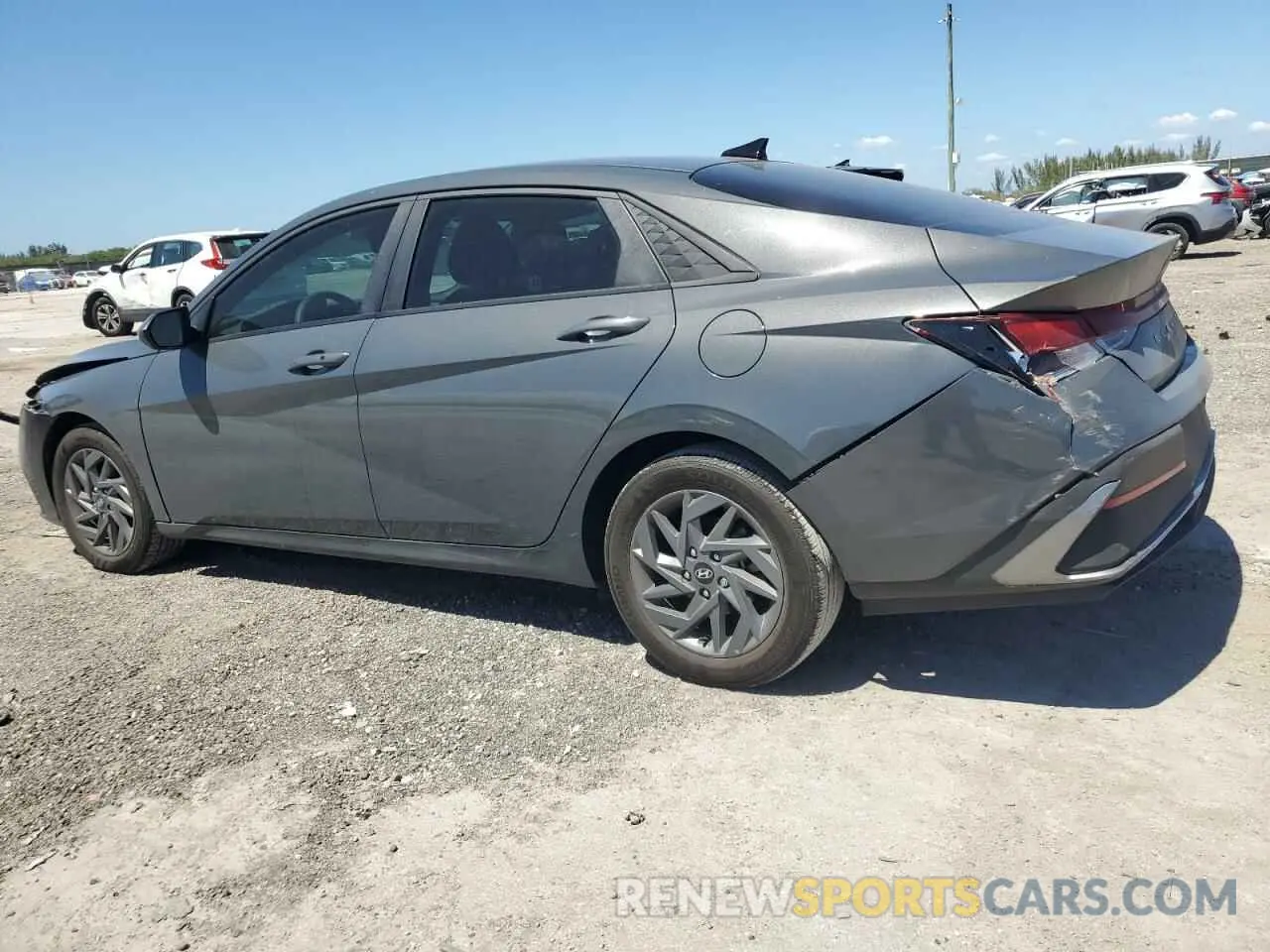 2 Photograph of a damaged car KMHLM4DG7RU740355 HYUNDAI ELANTRA 2024