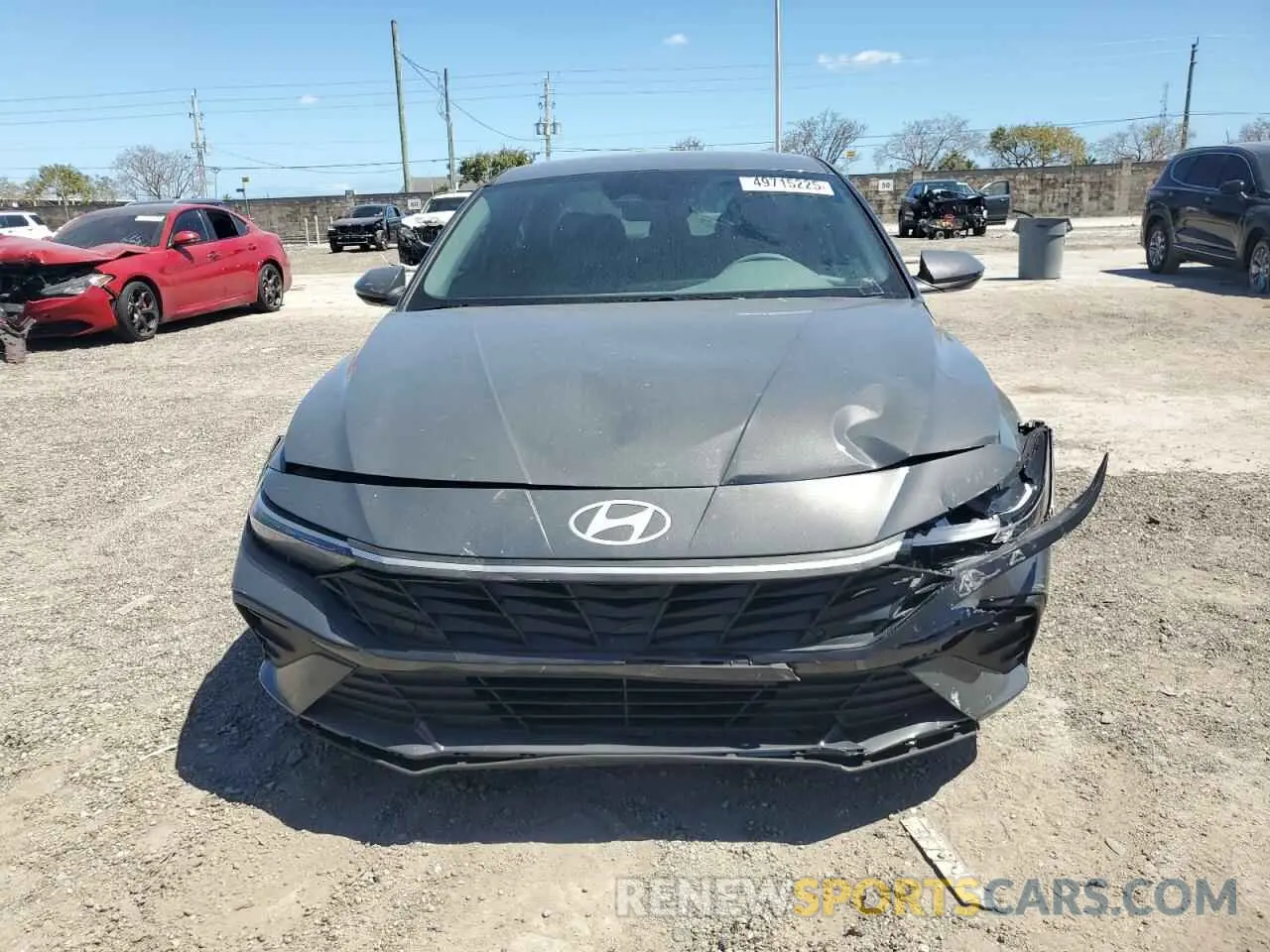 5 Photograph of a damaged car KMHLM4DG7RU740355 HYUNDAI ELANTRA 2024