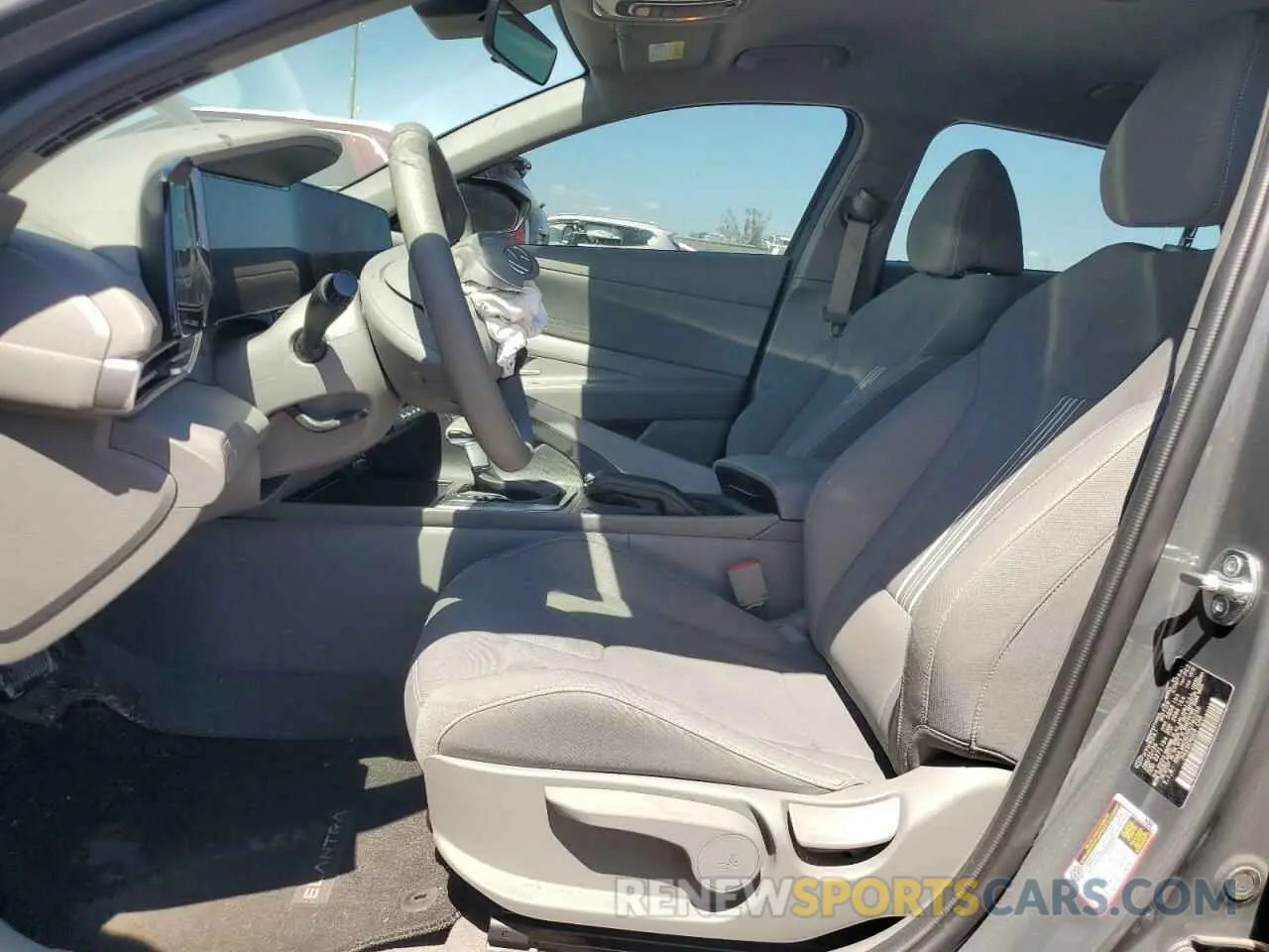 7 Photograph of a damaged car KMHLM4DG7RU740355 HYUNDAI ELANTRA 2024