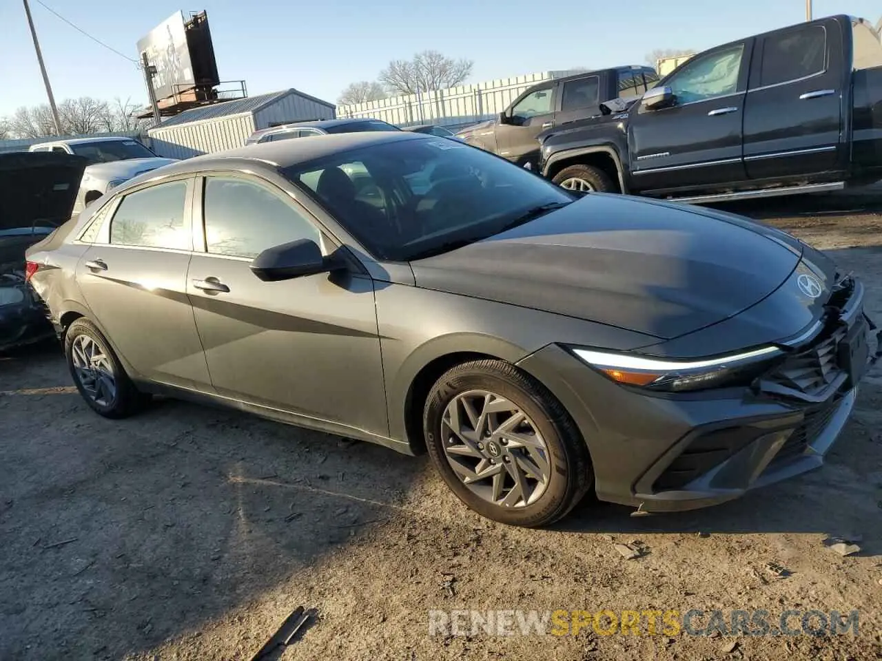 4 Фотография поврежденного автомобиля KMHLM4DG7RU750884 HYUNDAI ELANTRA 2024