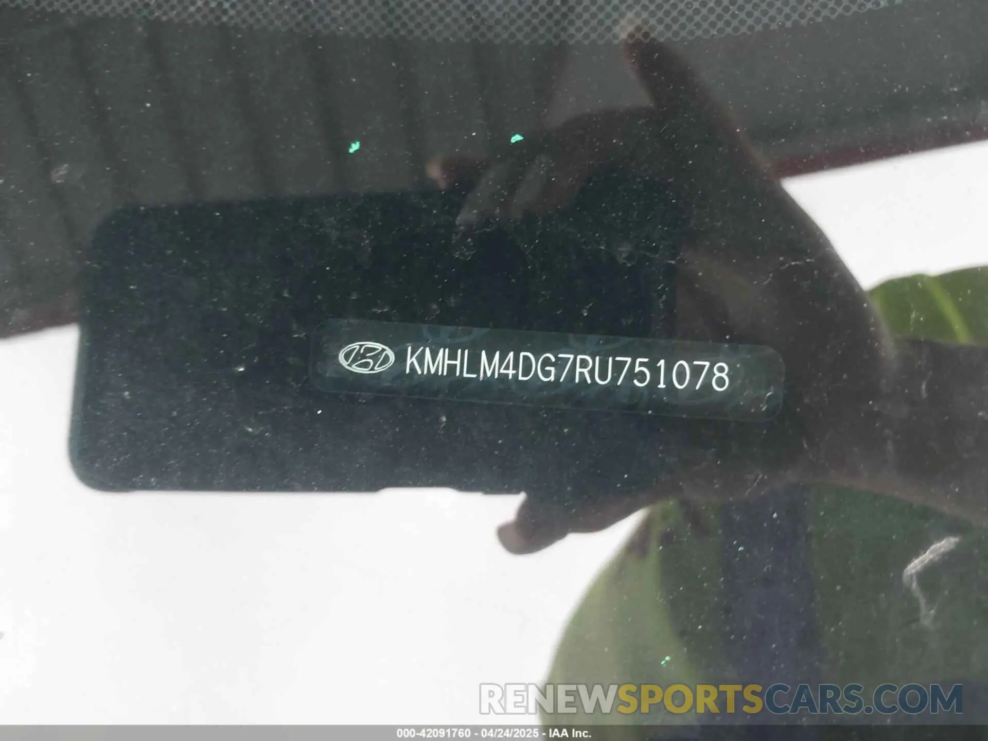 9 Photograph of a damaged car KMHLM4DG7RU751078 HYUNDAI ELANTRA 2024