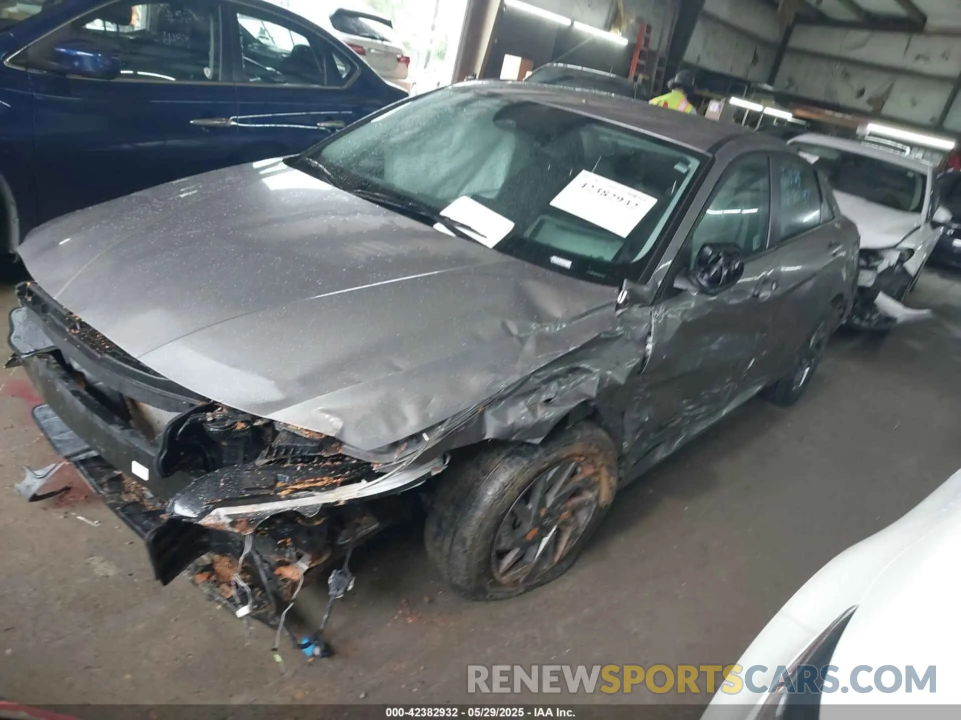 2 Photograph of a damaged car KMHLM4DG7RU773291 HYUNDAI ELANTRA 2024