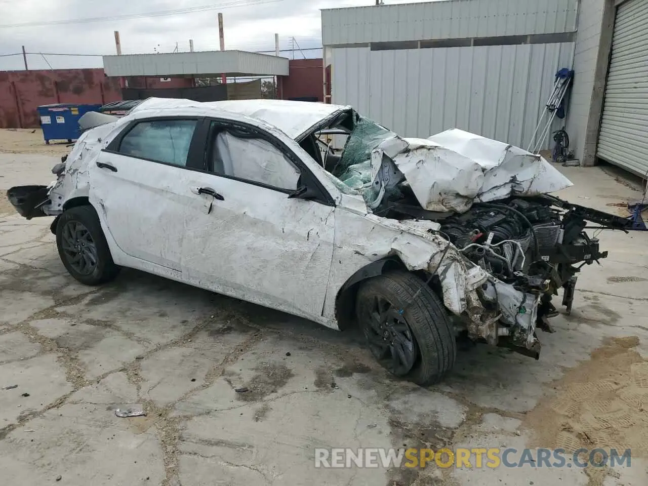 4 Фотография поврежденного автомобиля KMHLM4DG7RU776451 HYUNDAI ELANTRA 2024