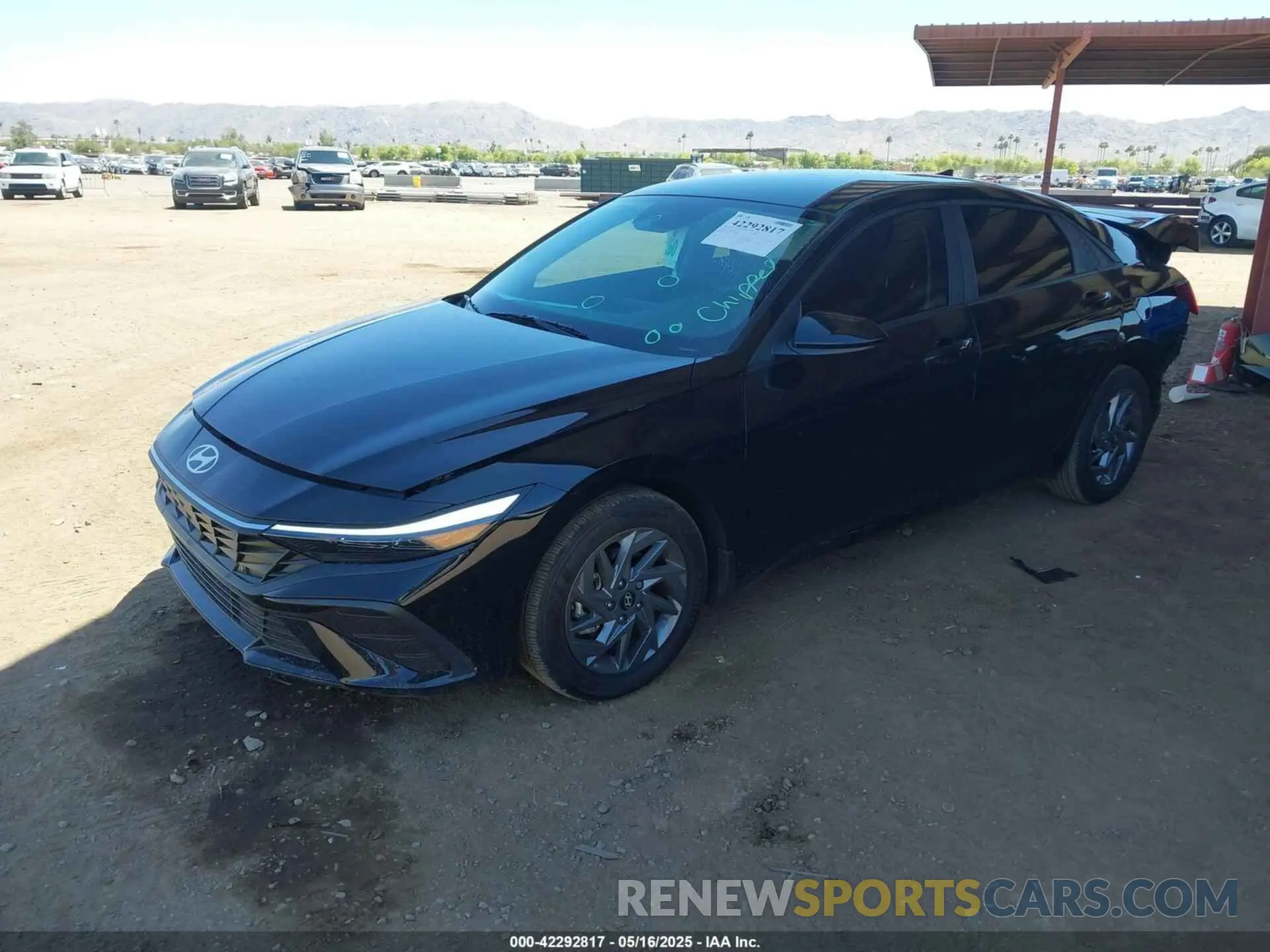 2 Photograph of a damaged car KMHLM4DG7RU805561 HYUNDAI ELANTRA 2024