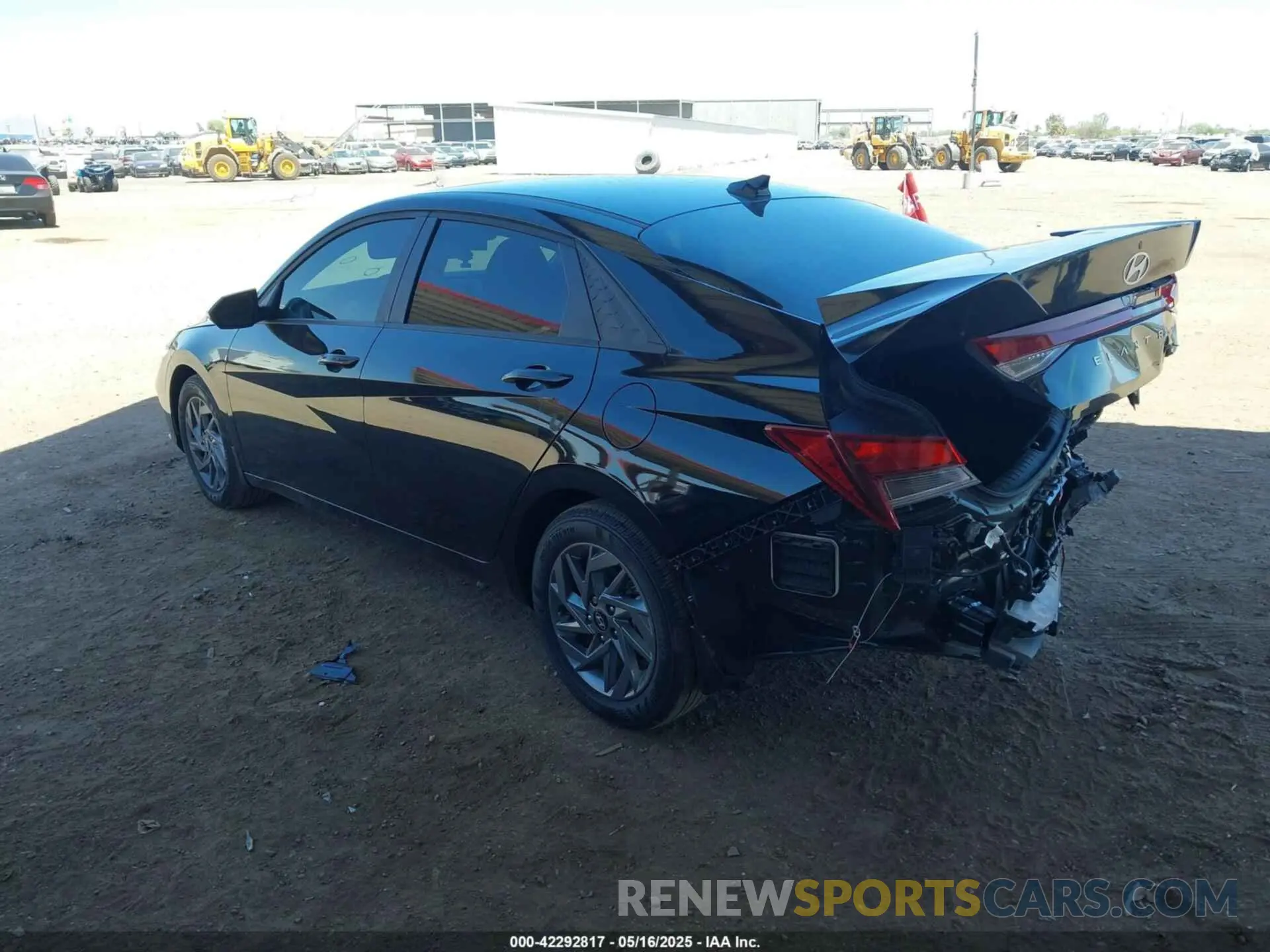 3 Photograph of a damaged car KMHLM4DG7RU805561 HYUNDAI ELANTRA 2024