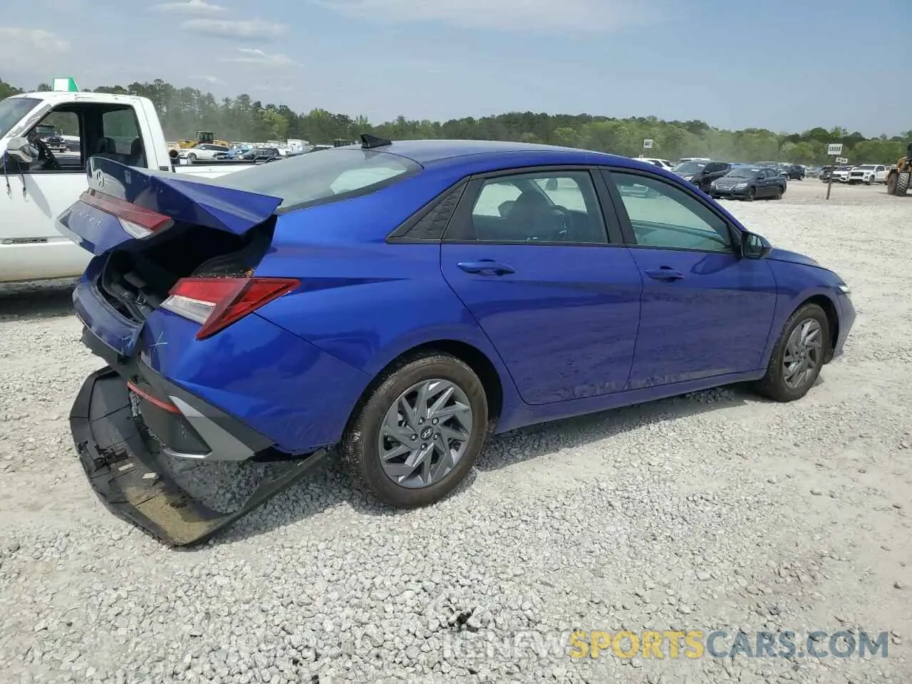 3 Photograph of a damaged car KMHLM4DG7RU810310 HYUNDAI ELANTRA 2024