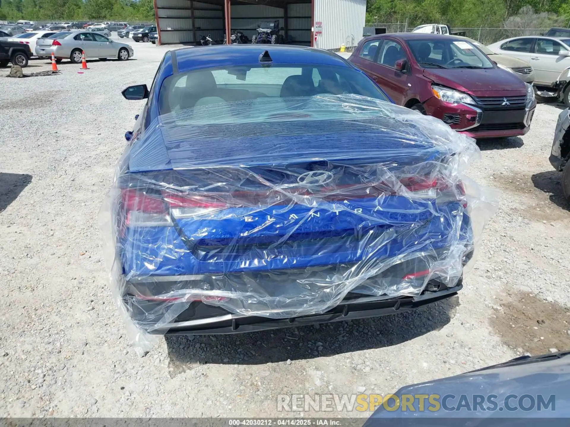 16 Photograph of a damaged car KMHLM4DG8RU648736 HYUNDAI ELANTRA 2024