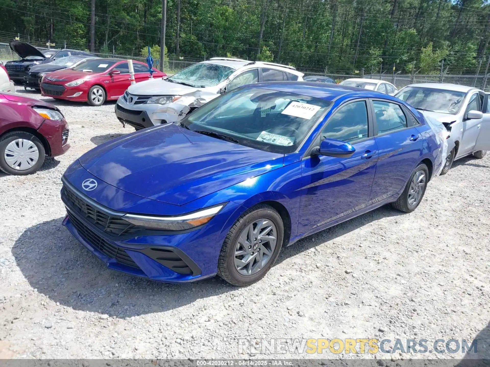 2 Photograph of a damaged car KMHLM4DG8RU648736 HYUNDAI ELANTRA 2024