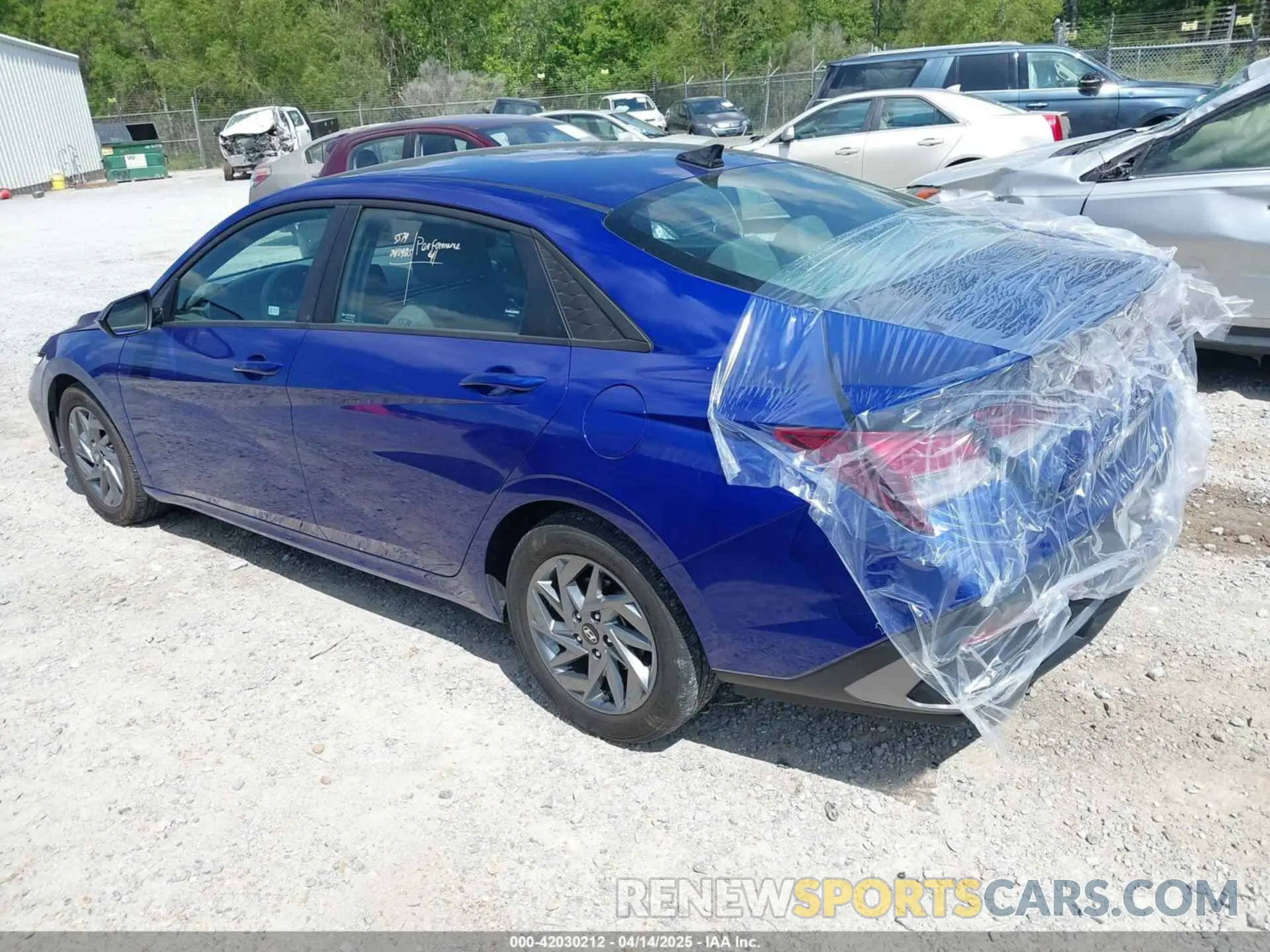 3 Photograph of a damaged car KMHLM4DG8RU648736 HYUNDAI ELANTRA 2024