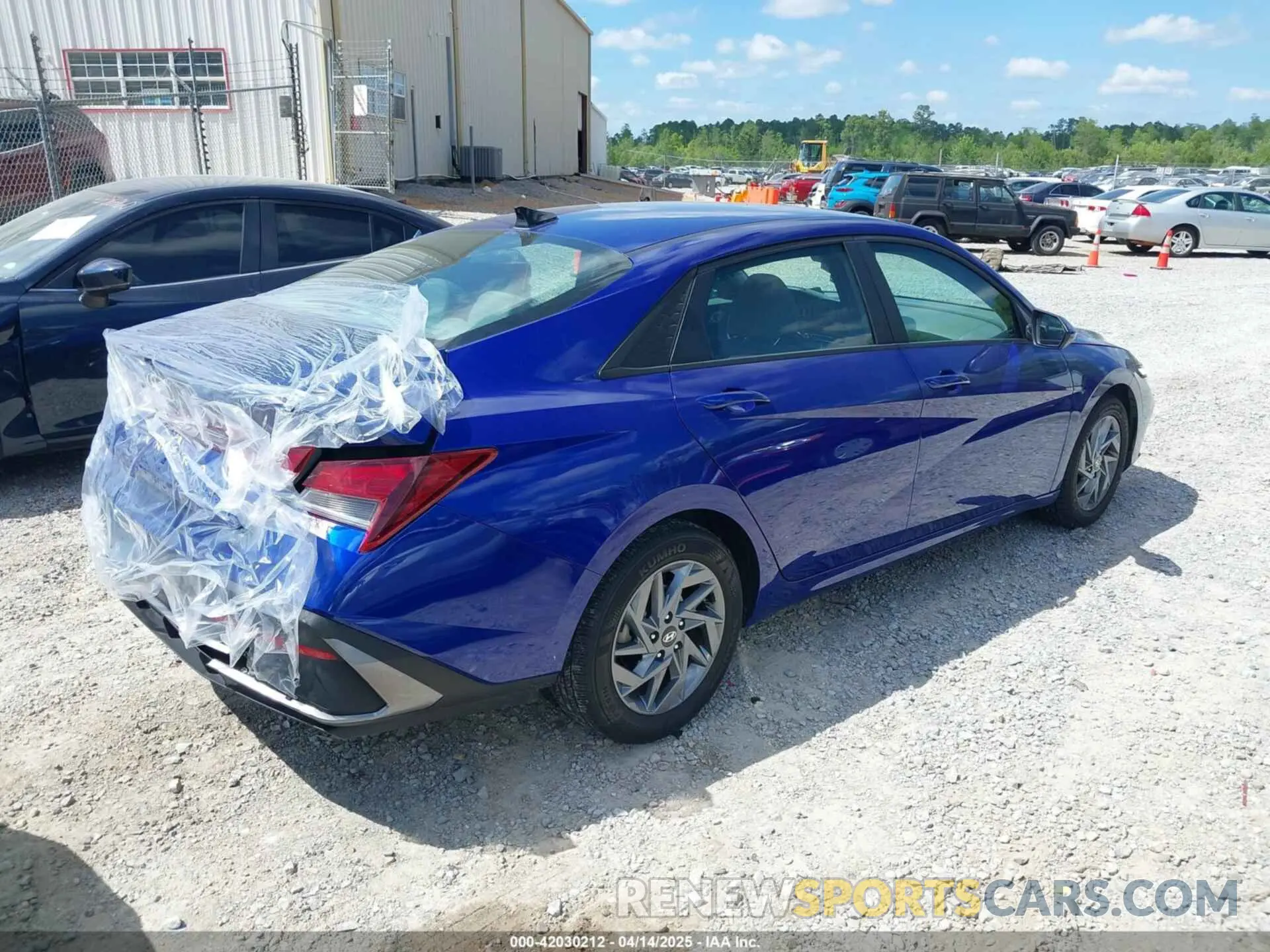 4 Photograph of a damaged car KMHLM4DG8RU648736 HYUNDAI ELANTRA 2024